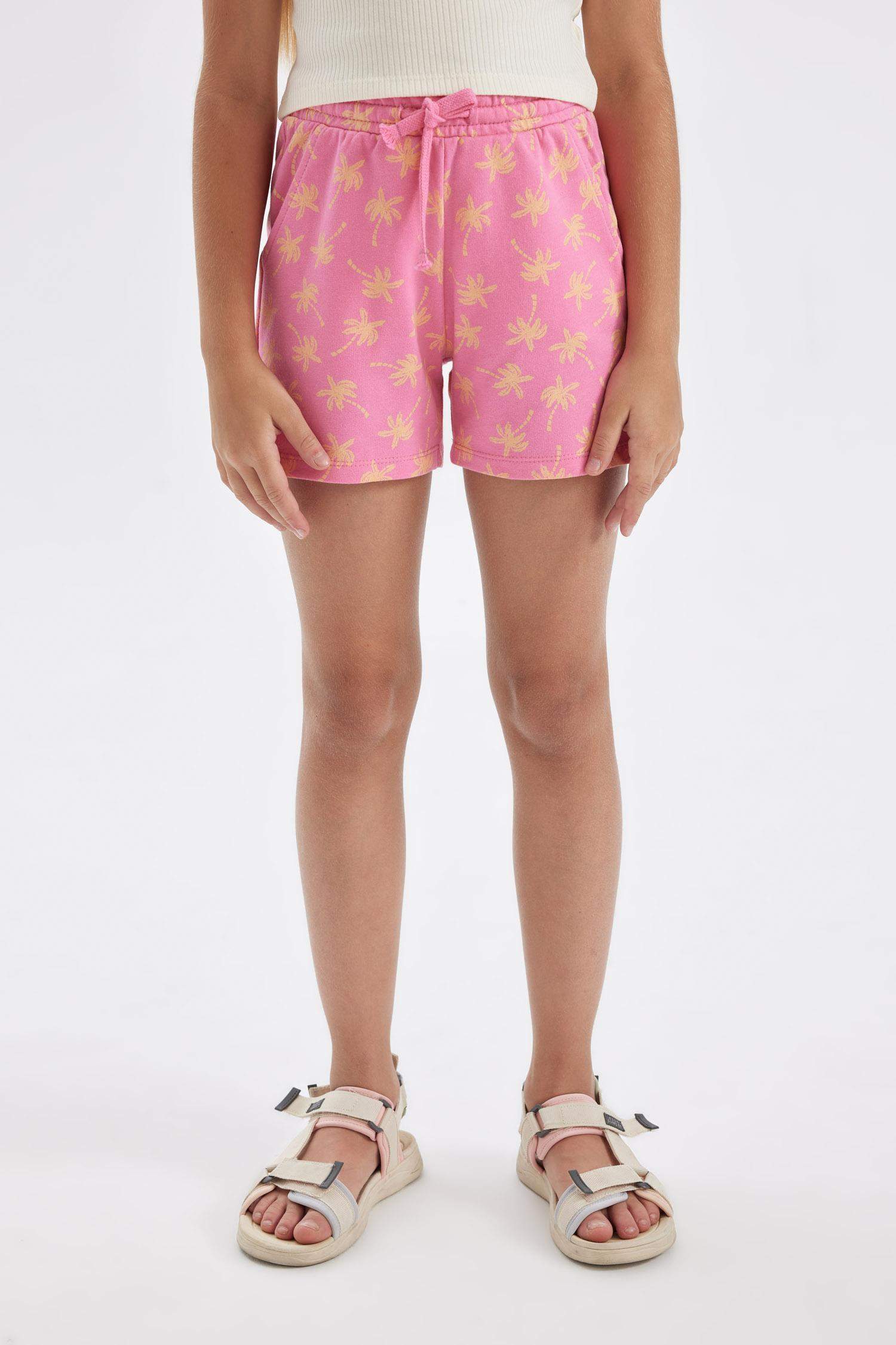 Girl Patterned Shorts