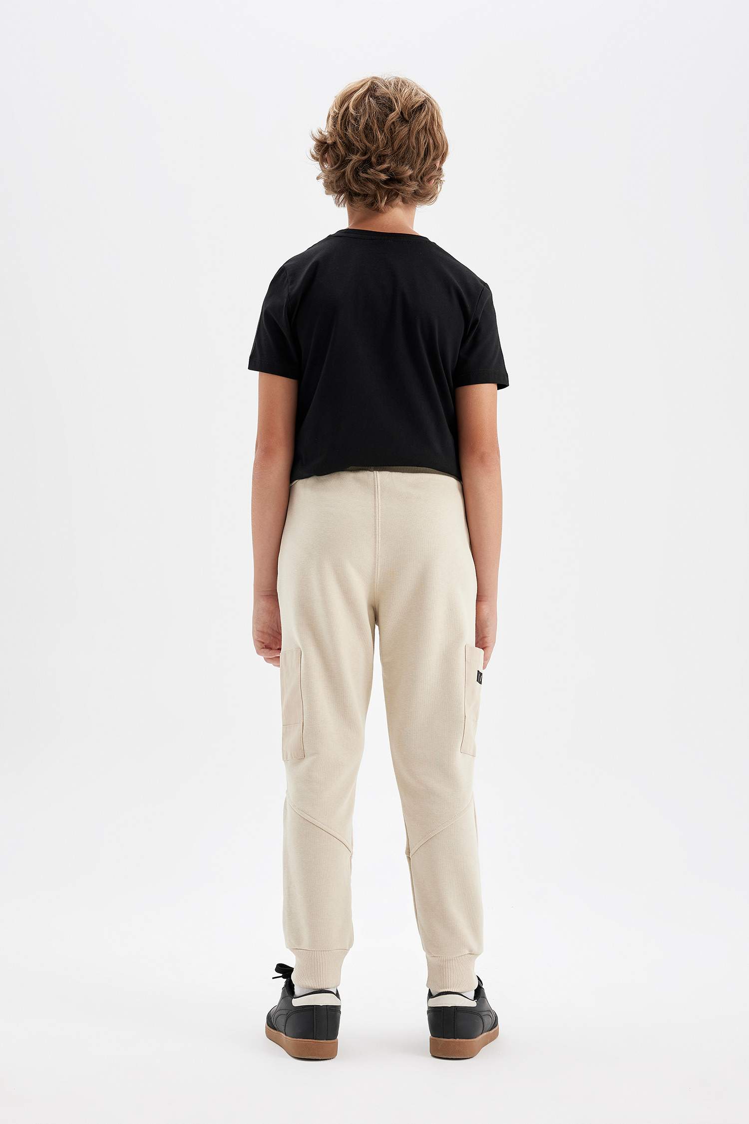 سروال سويت بانتس ولادي قماش سميك قصة عادية