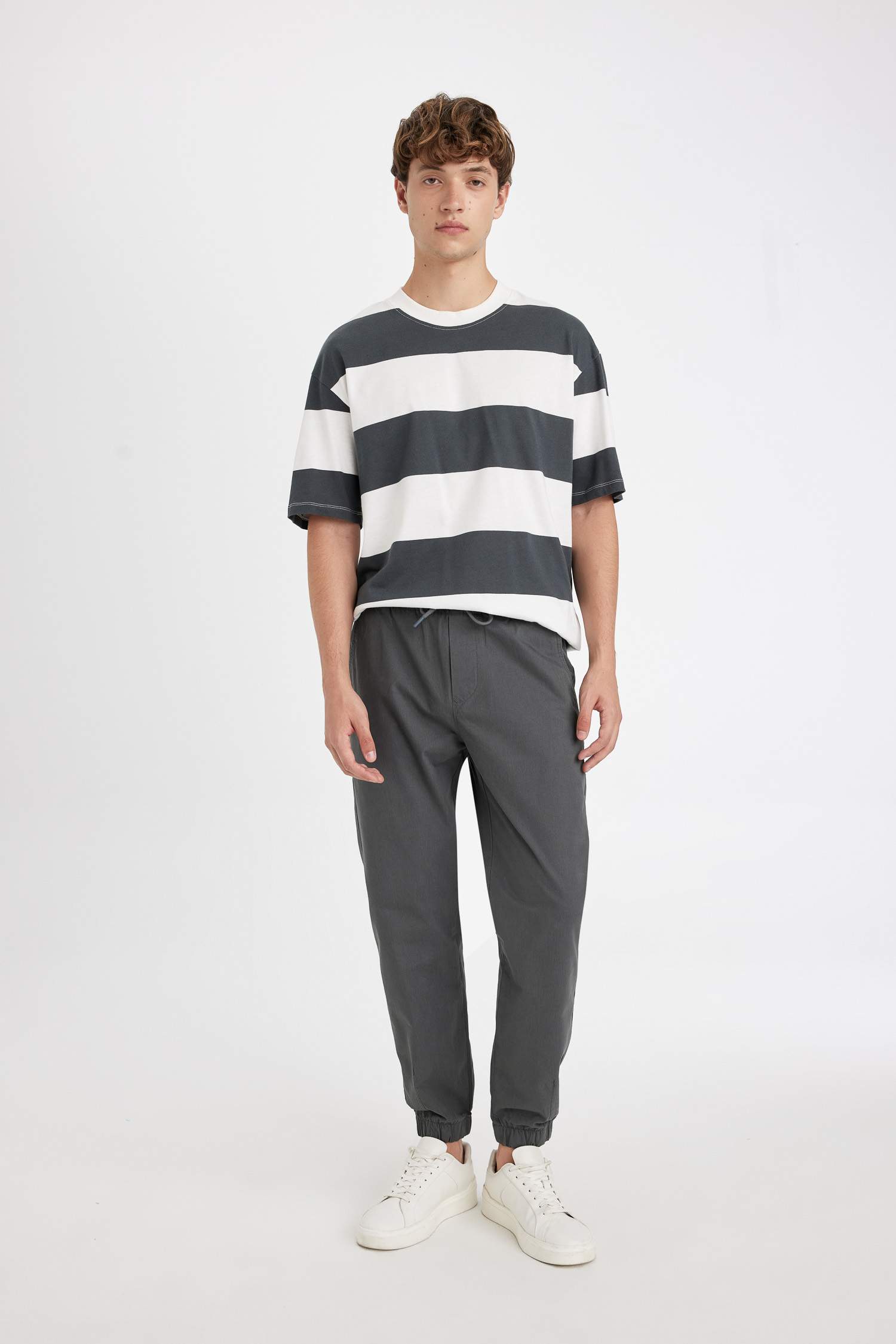 سروال منسوج جوجر فيت