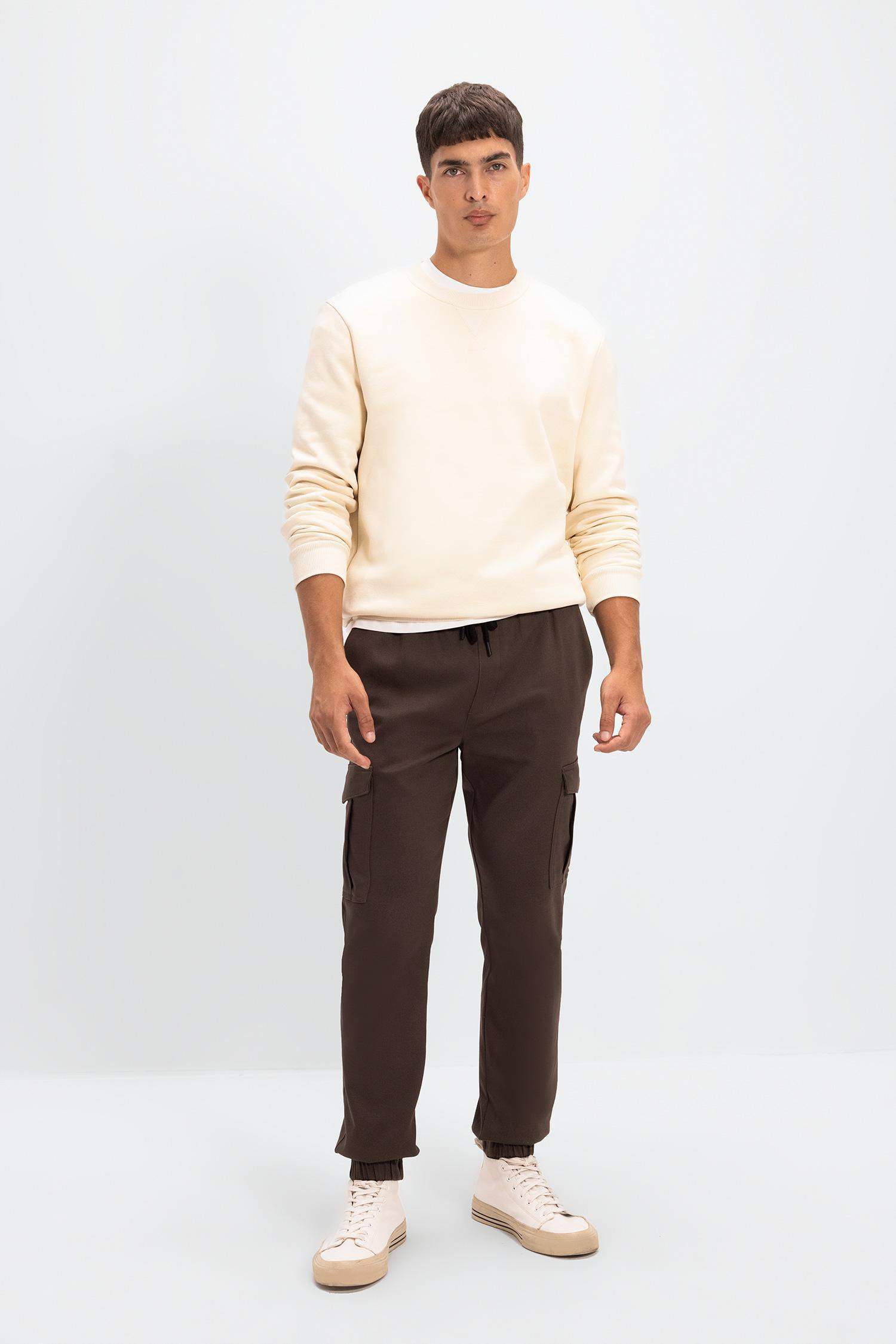 Yazlık Jogger Taktik Pantolon Kargo Cepli Beli Bağcıklı Lastikli Paça