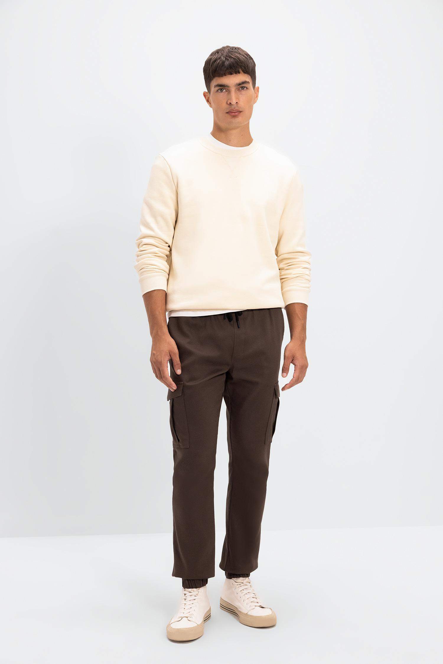 Yazlık Jogger Taktik Pantolon Kargo Cepli Beli Bağcıklı Lastikli Paça