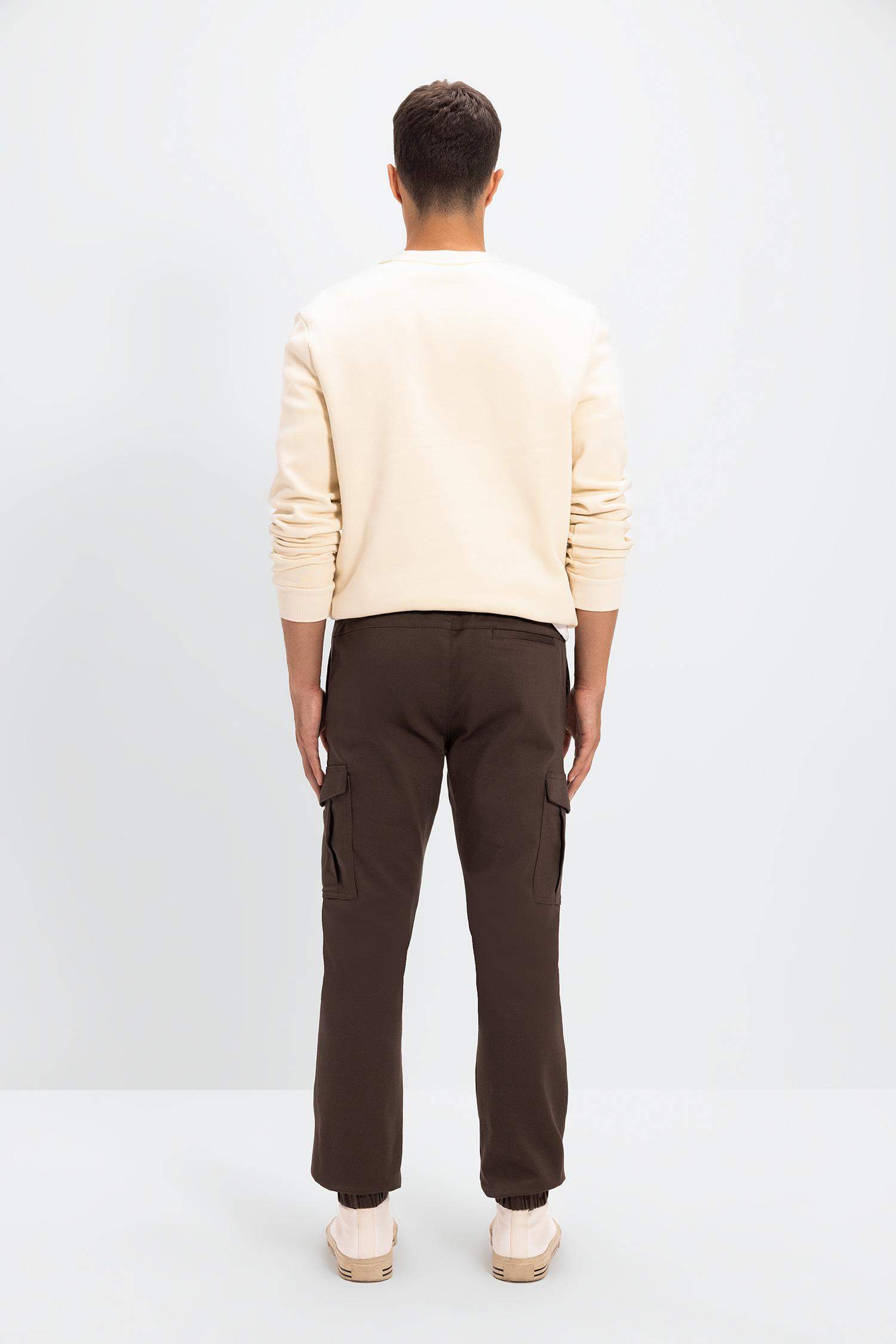 Yazlık Jogger Taktik Pantolon Kargo Cepli Beli Bağcıklı Lastikli Paça