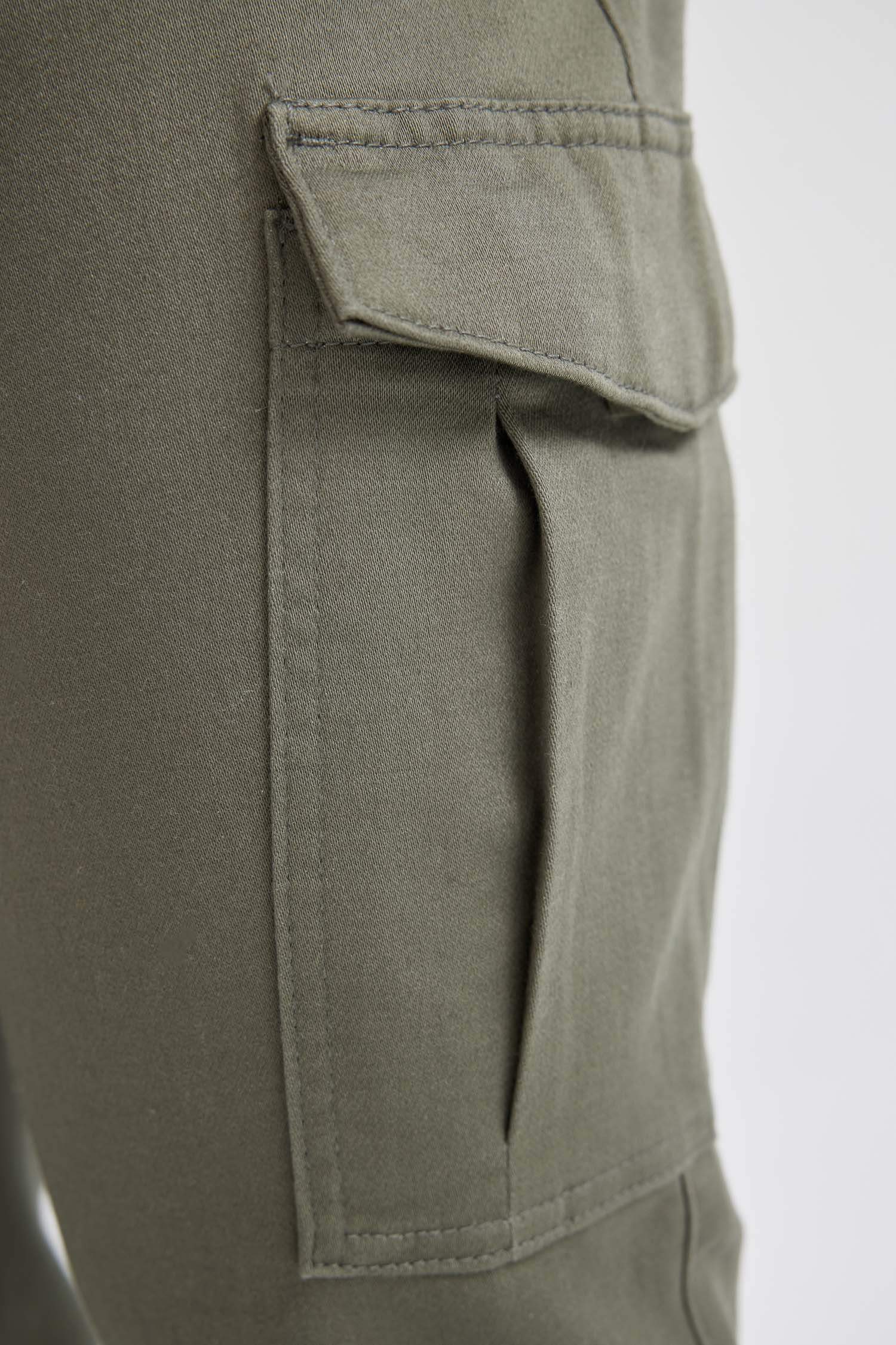 Jogger Taktik Pantolon Kargo Cepli Beli Bağcıklı Lastikli Paça