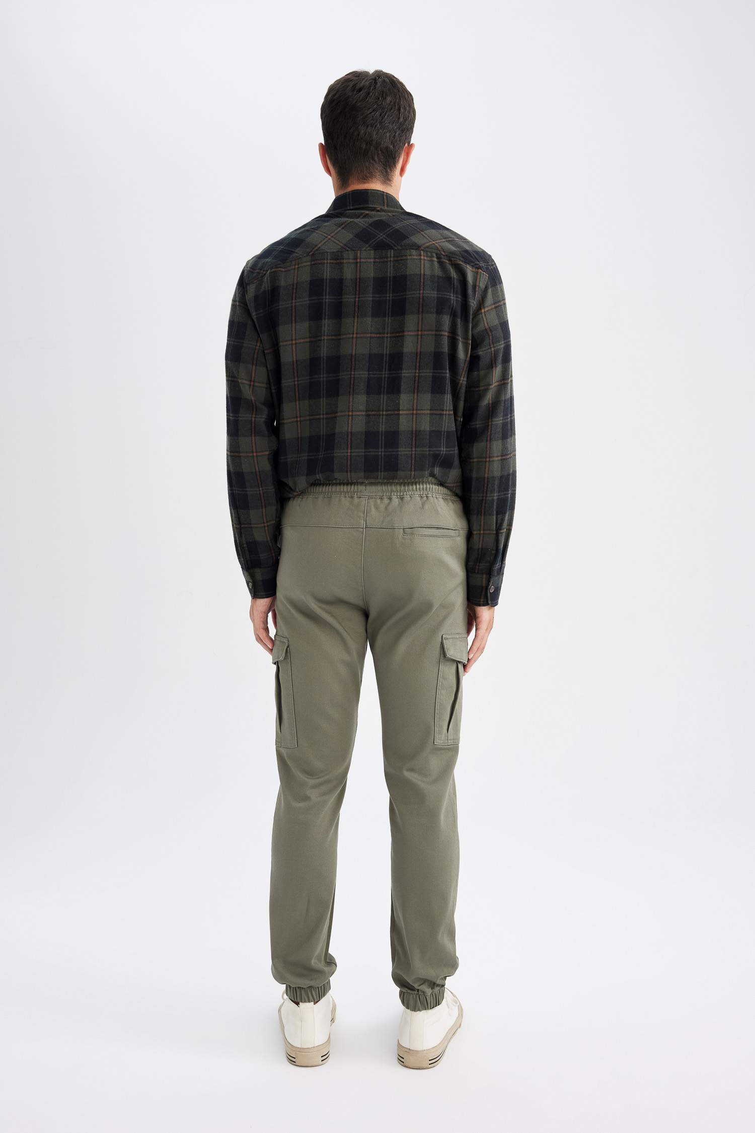 Jogger Taktik Pantolon Kargo Cepli Beli Bağcıklı Lastikli Paça