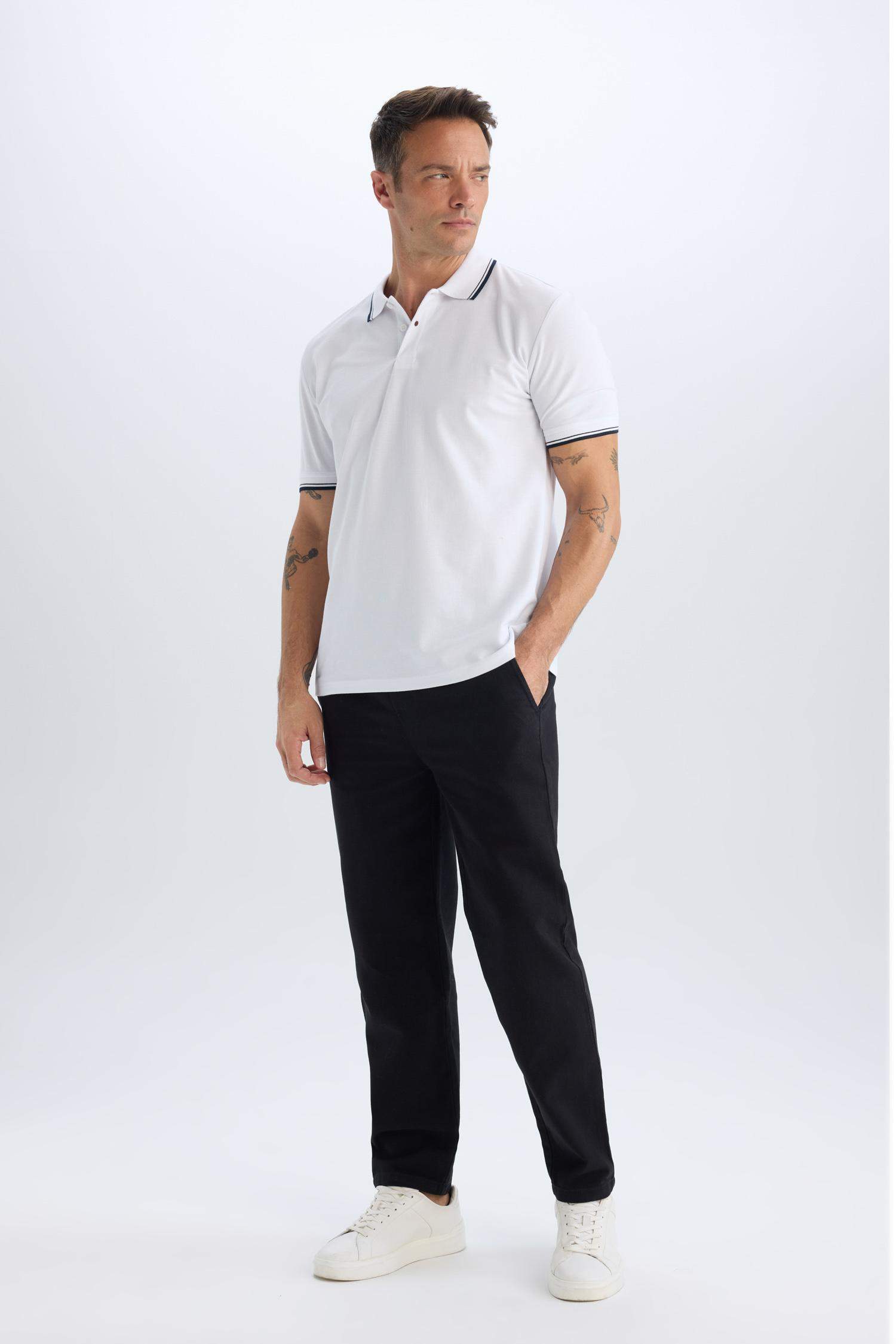 سروال قطن قصة عادية