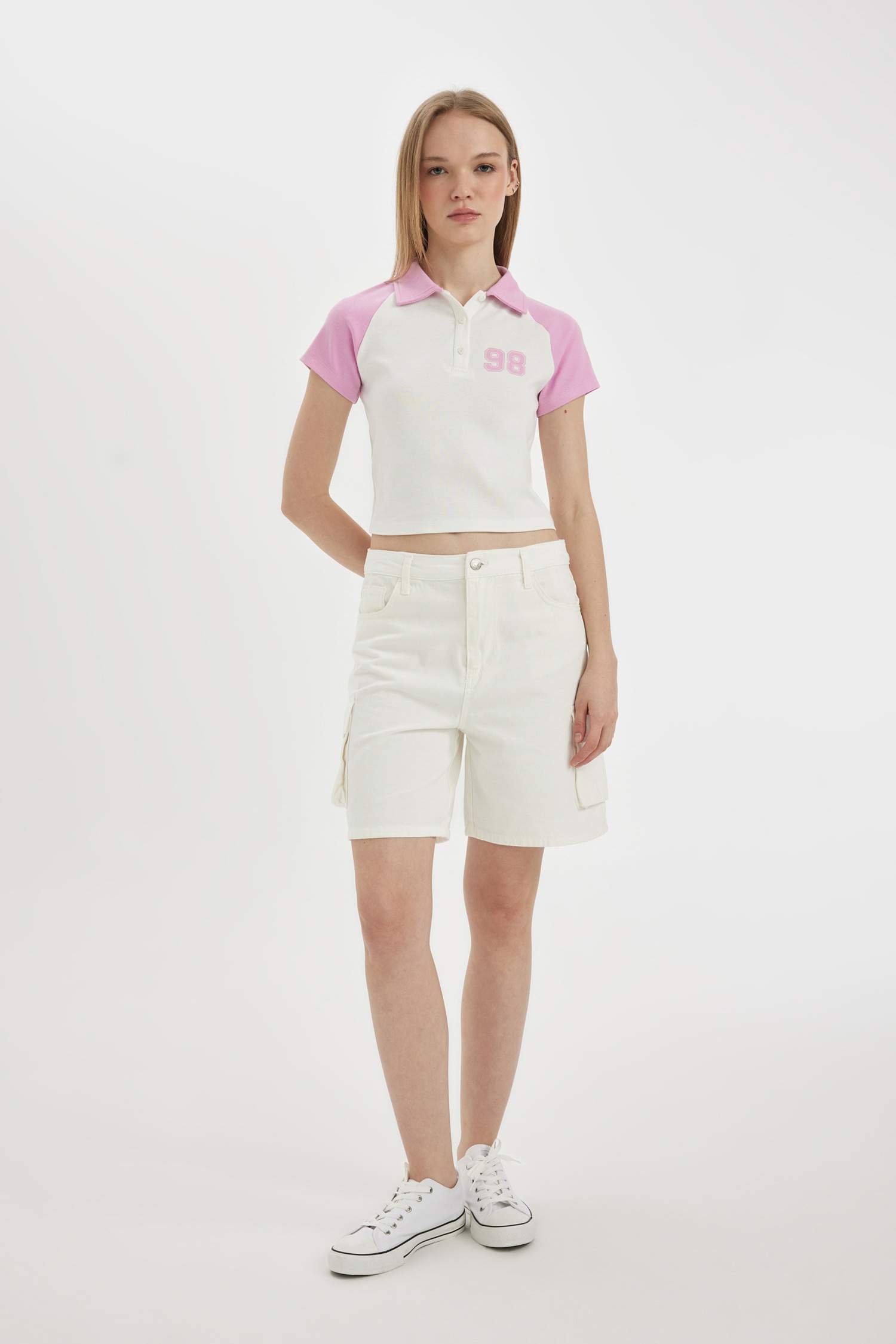 تيشيرت بولو نص كم سليم فيت