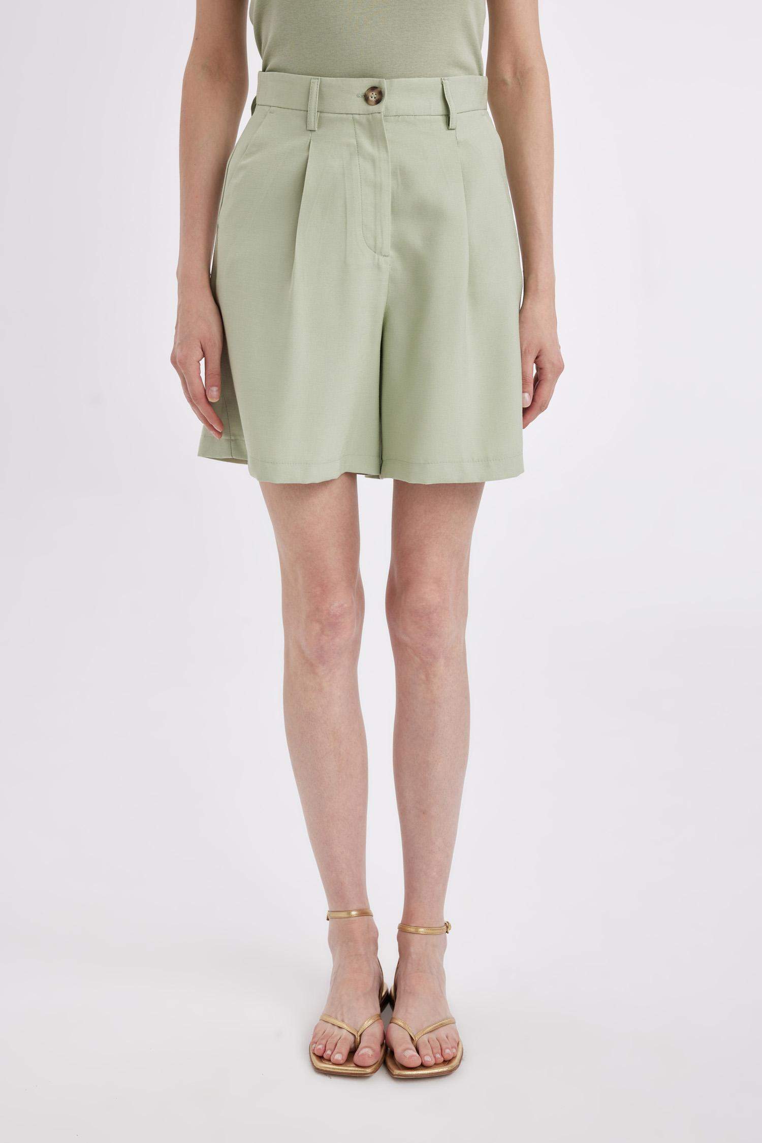 High Waist Wide Leg Shorts