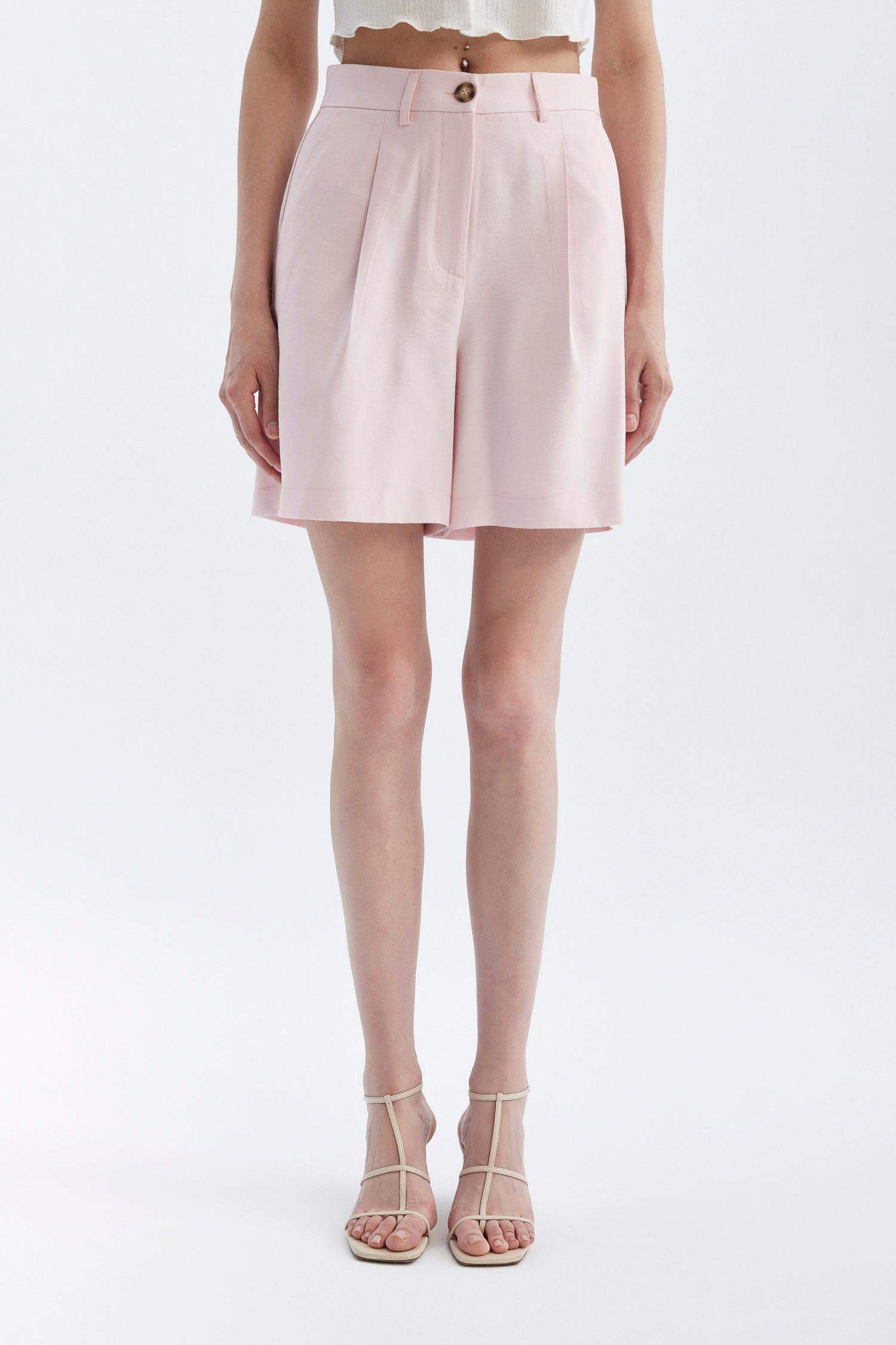 Short ample taille haute