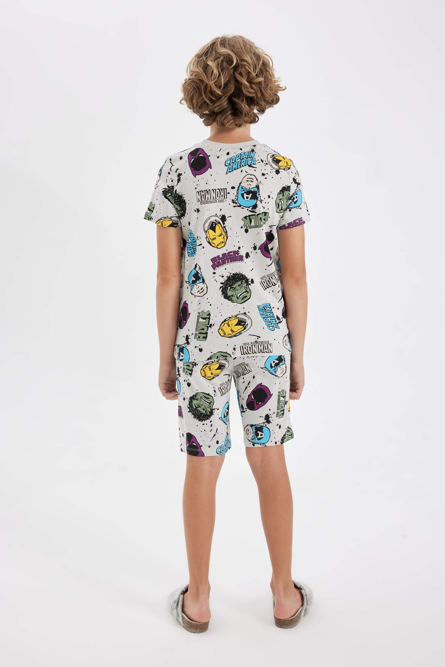 Boy Marvel Comics 2 Piece Pajama Set