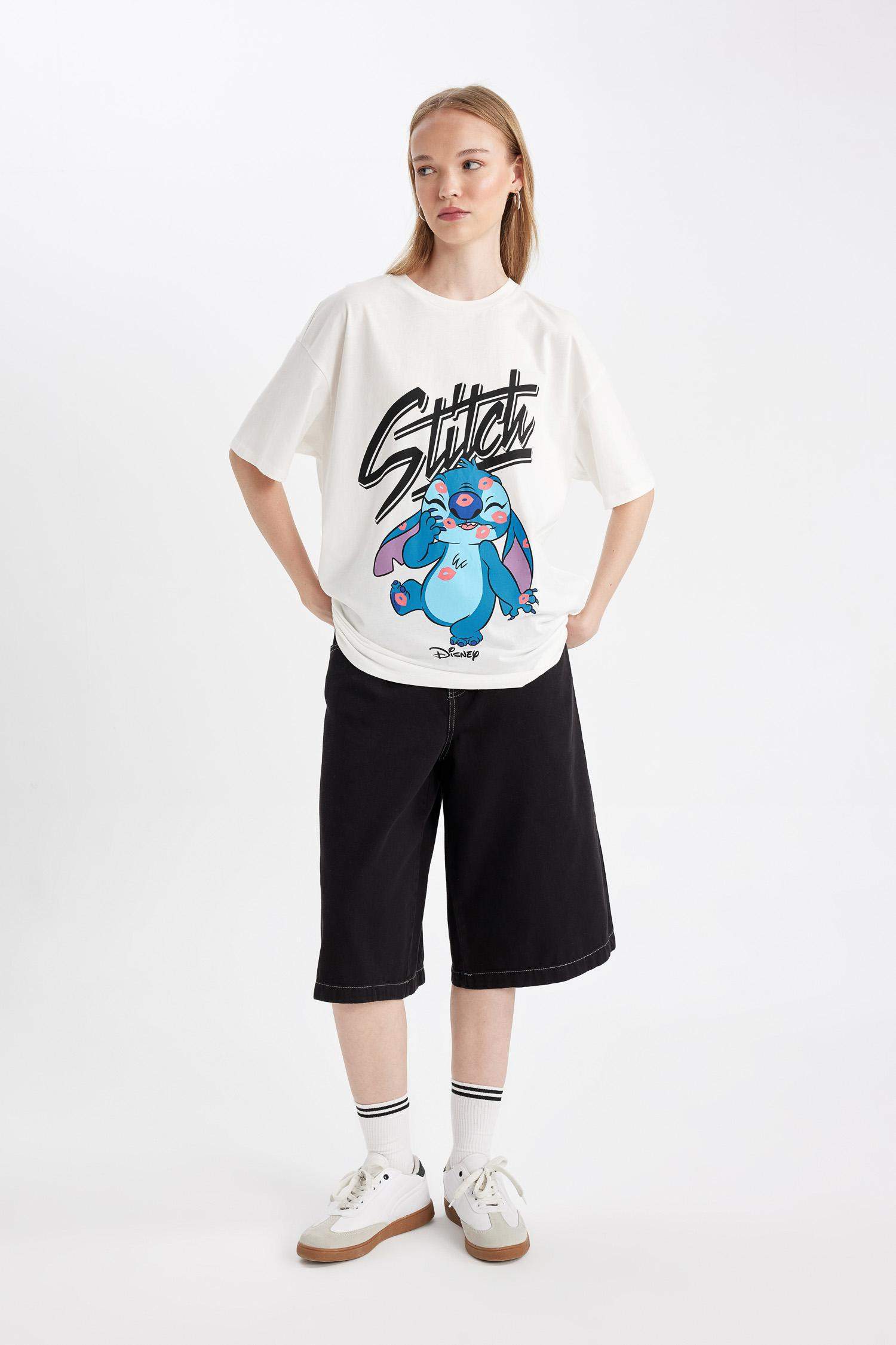 Coool Yüksek Bel Gabardin Bermuda Şort