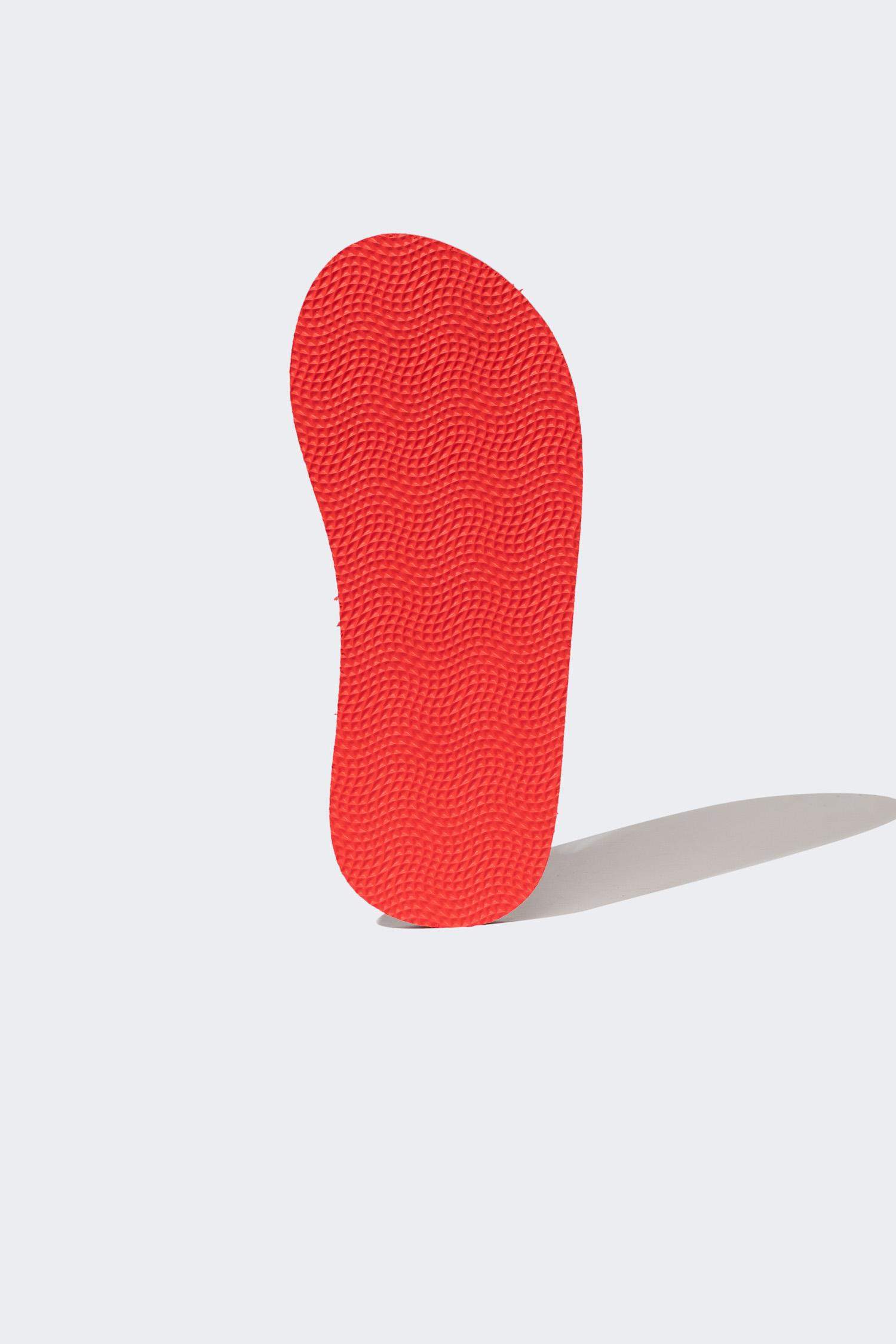 Man Thick Sole Slip On Combed Cotton Slippers