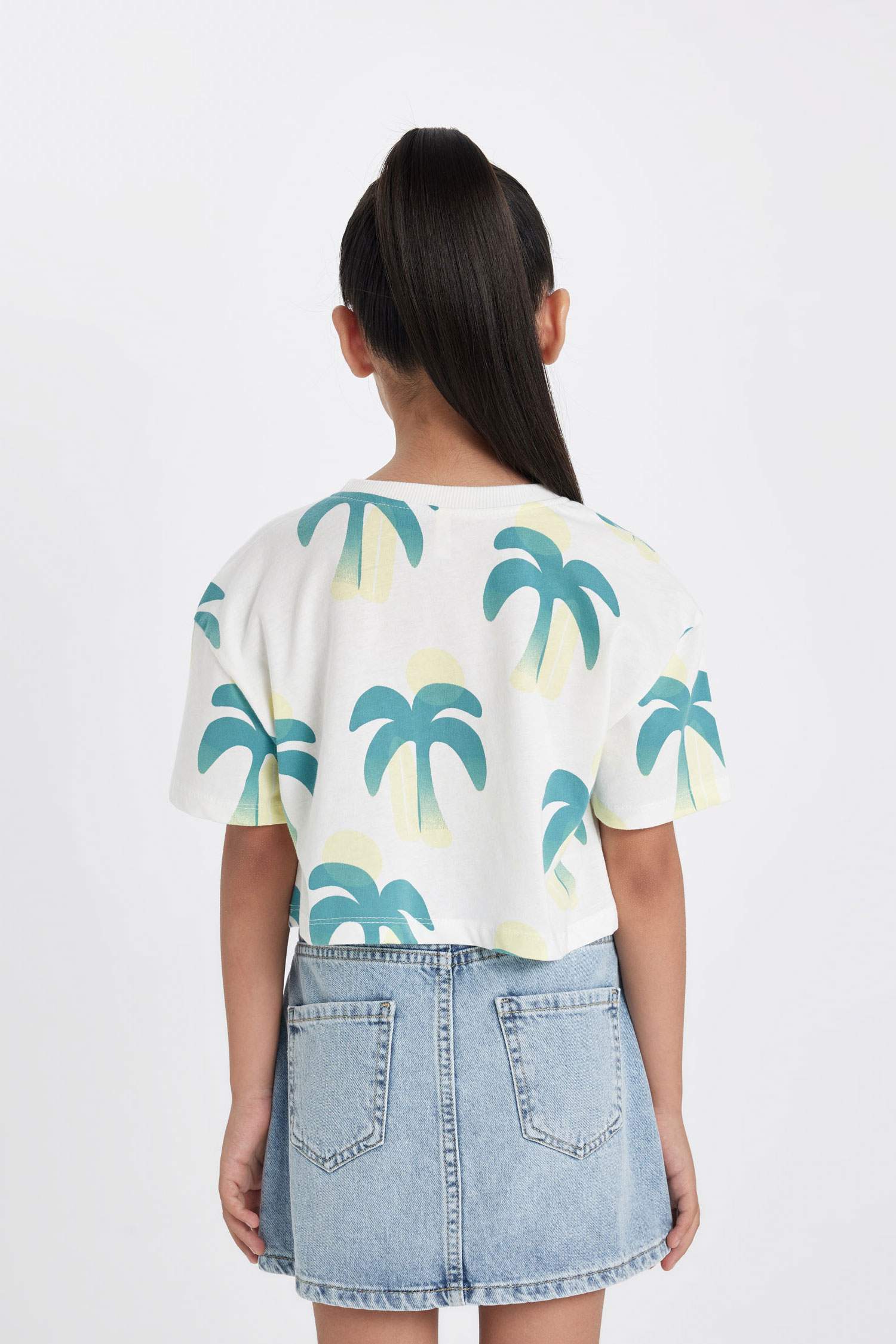 تيشيرت كروب بناتي بطبعة فاكهة