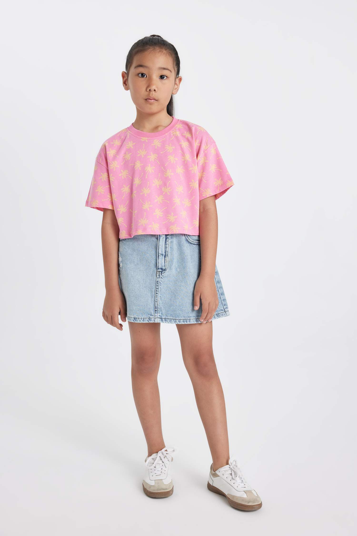 تيشيرت كروب بناتي بطبعة فاكهة