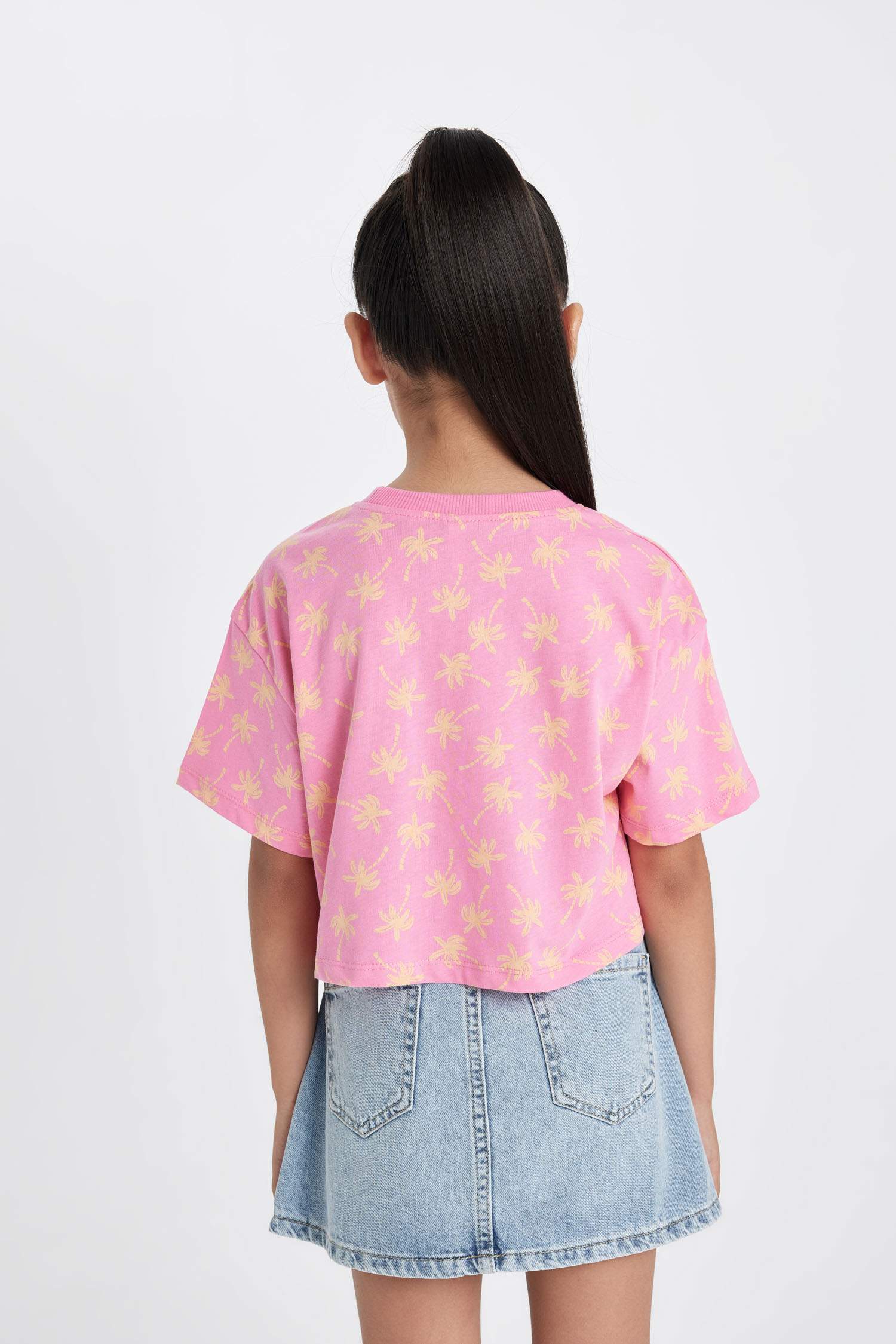 تيشيرت كروب بناتي بطبعة فاكهة