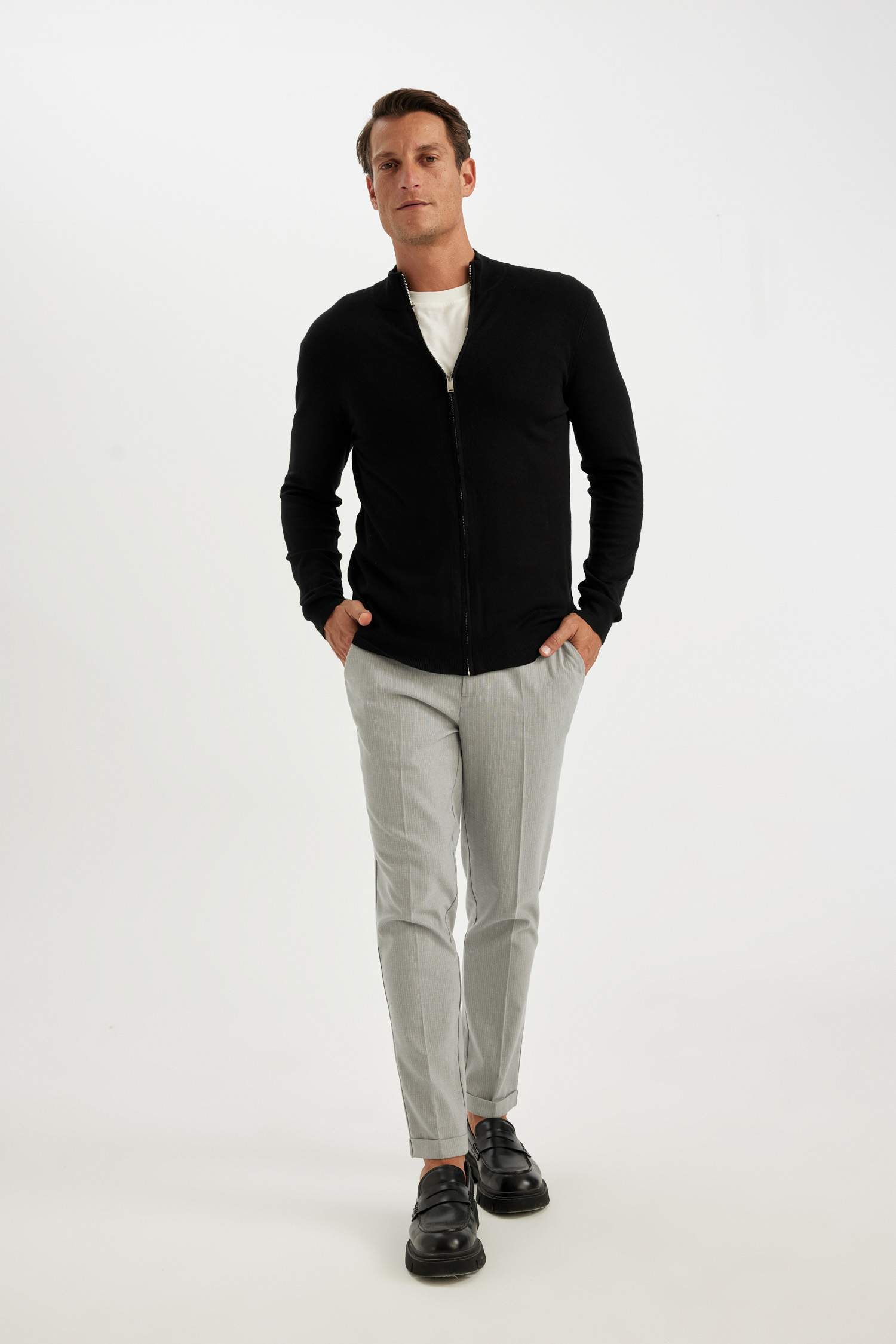 стандарт пішім мойынжейде трикотаж Кардиган