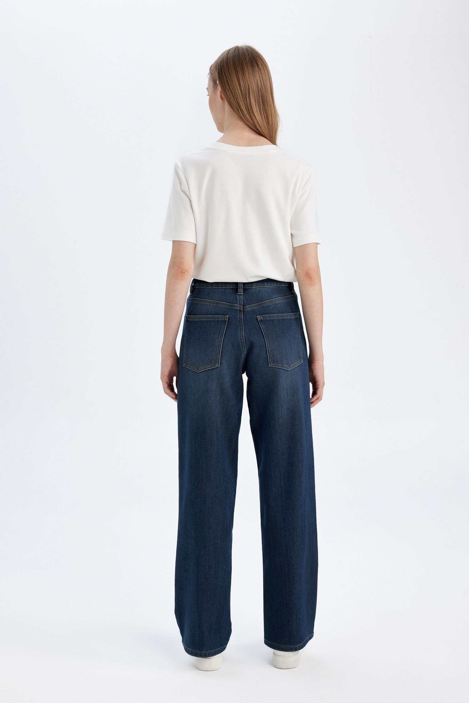 релакс пішімі деним Шалбар