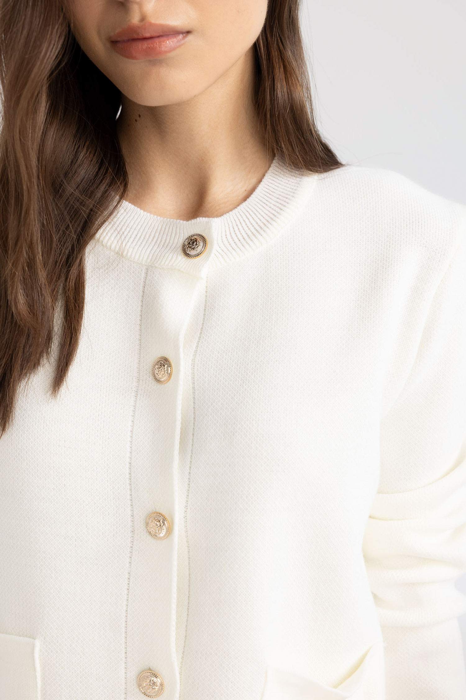 Sweatshirt Slim Col Rond