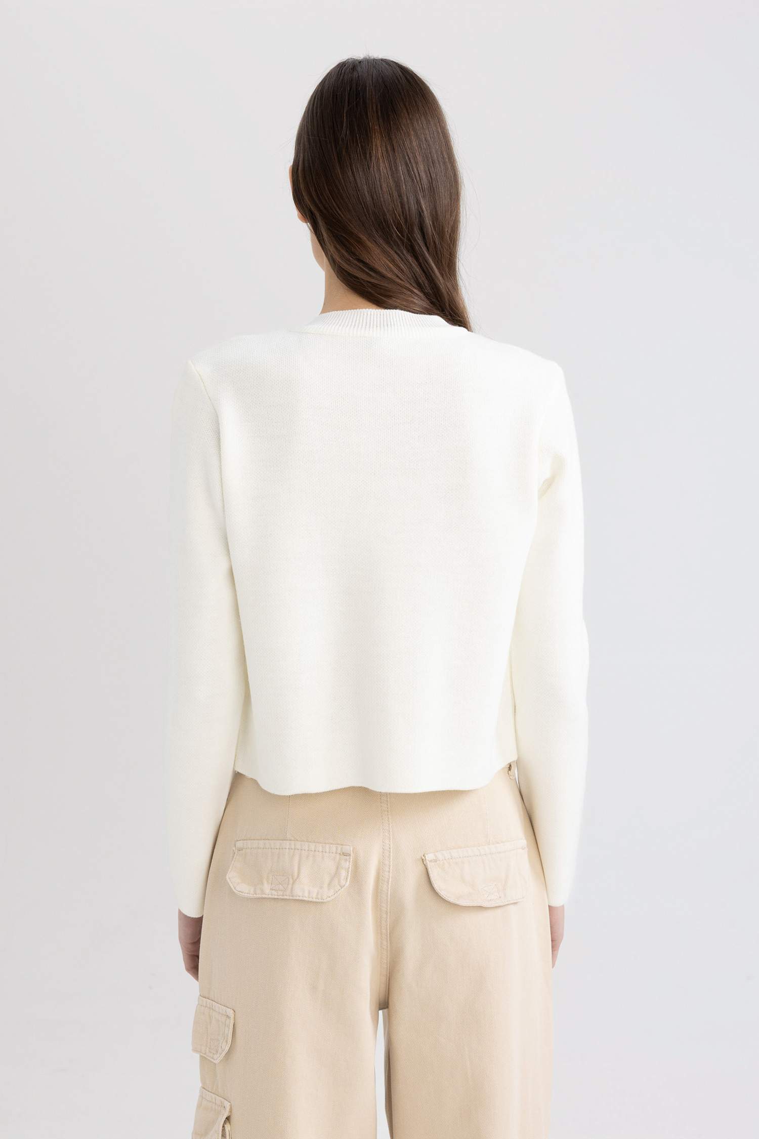 Sweatshirt Slim Col Rond