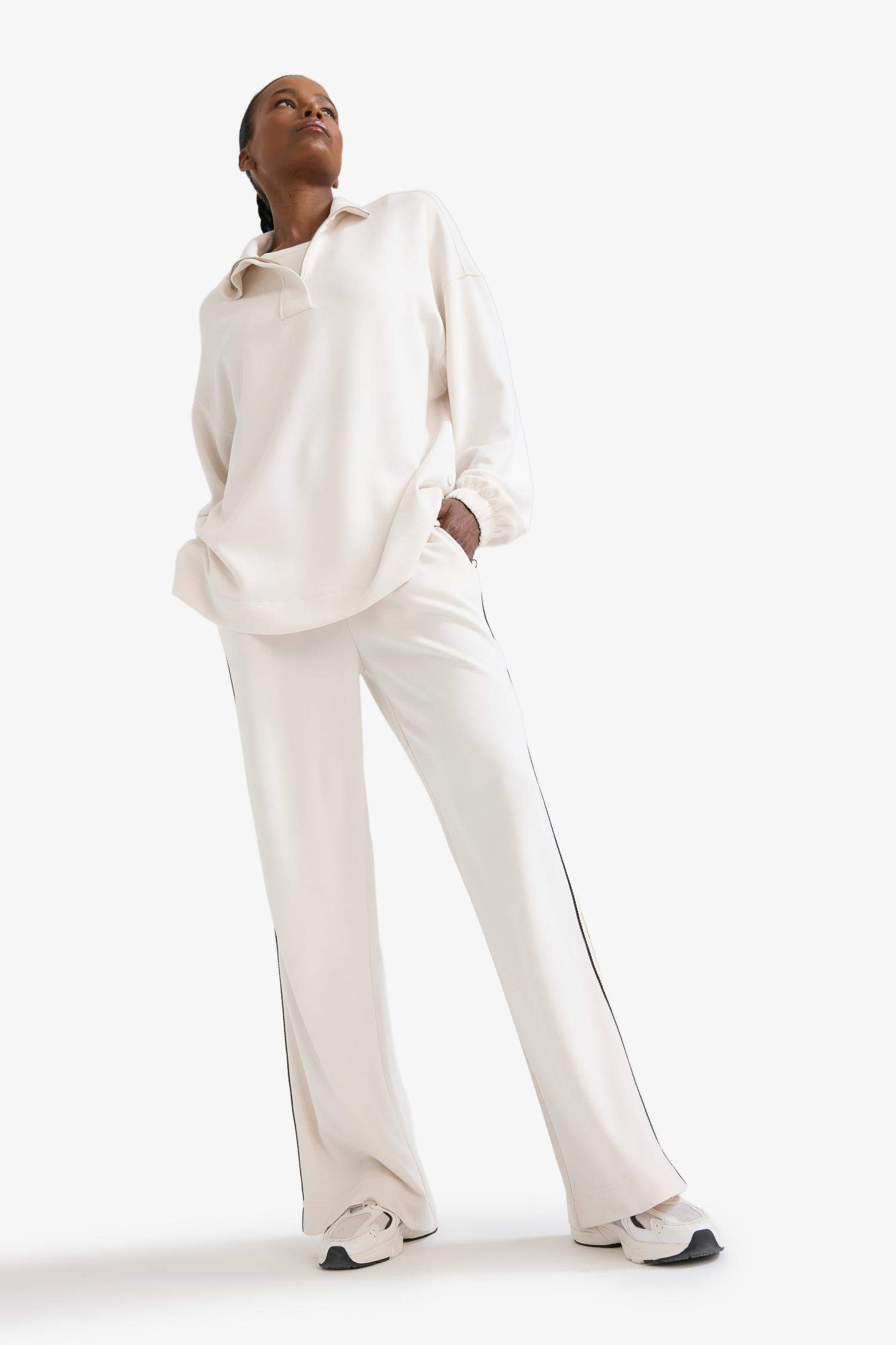 Wide Leg Geniş Paça Cepli Standart Boy Modal Soft Touch Pantolon