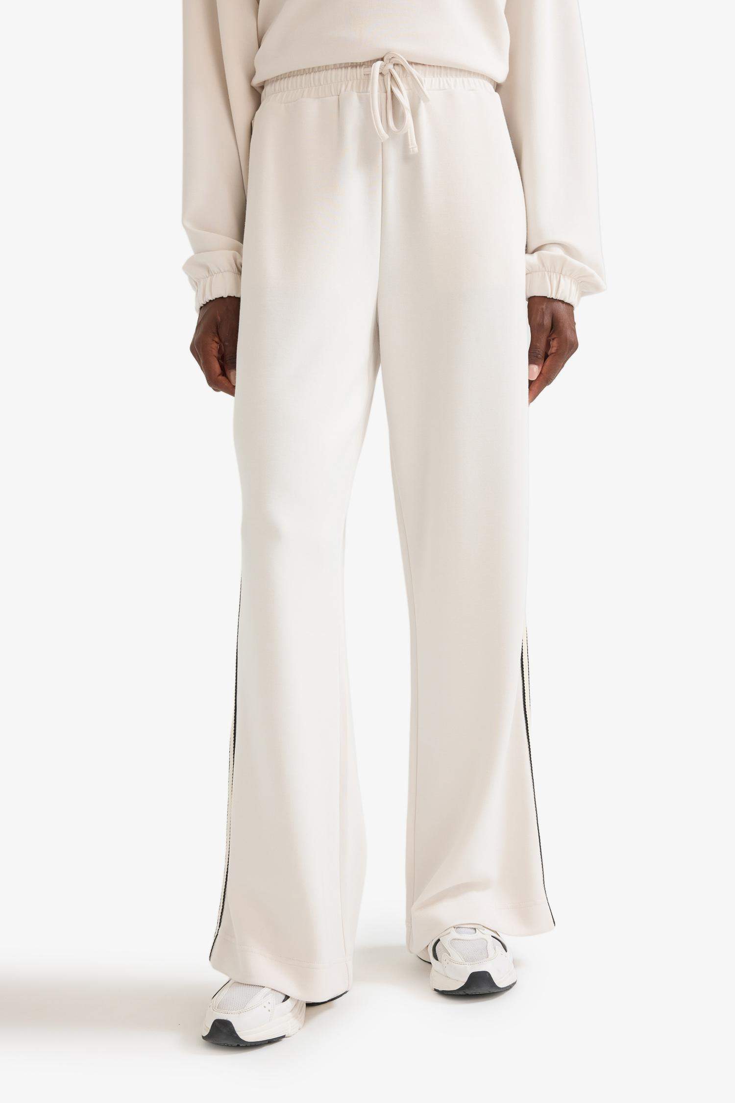 Wide Leg Geniş Paça Cepli Standart Boy Modal Soft Touch Pantolon