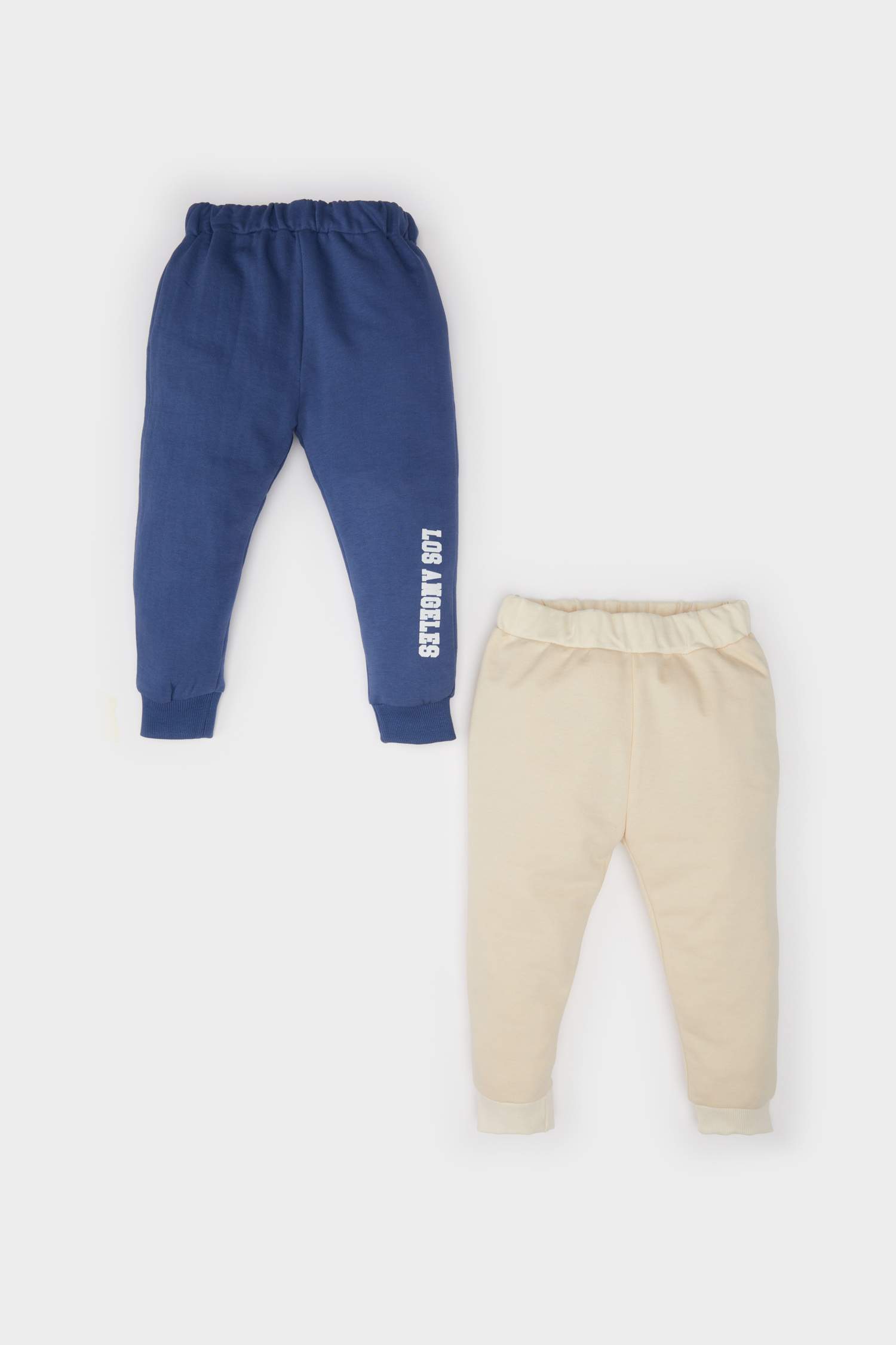 2 piece Regular Fit Printed Elastic Band Trousers