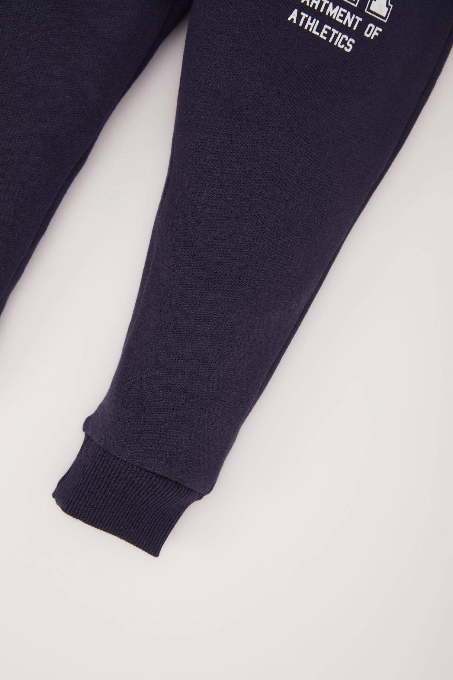 بنطلون سويت بانتس بيبي اولادي خفيف قصة عادية كحلي