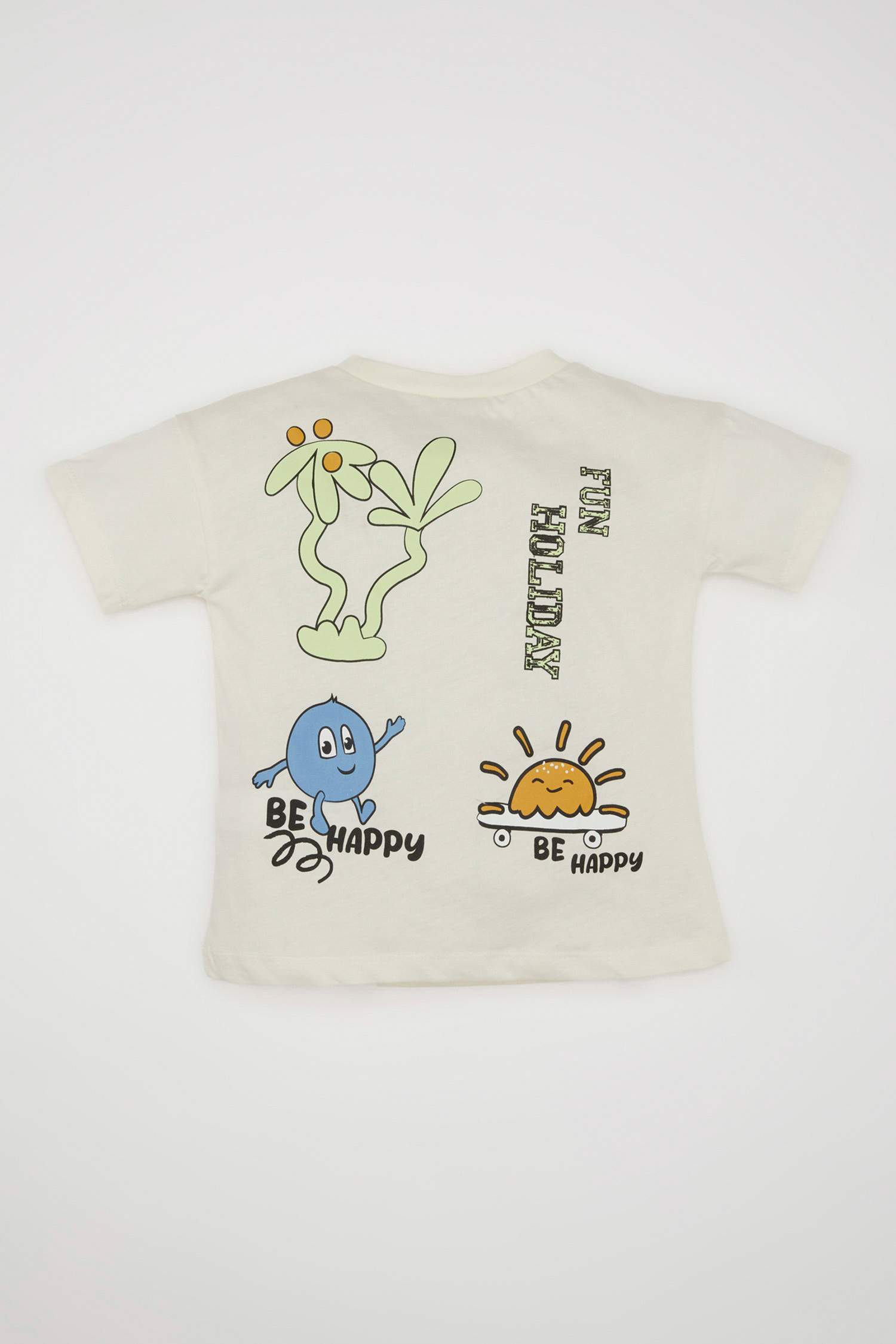 Baby Boy Printed Short Sleeve T-Shirt