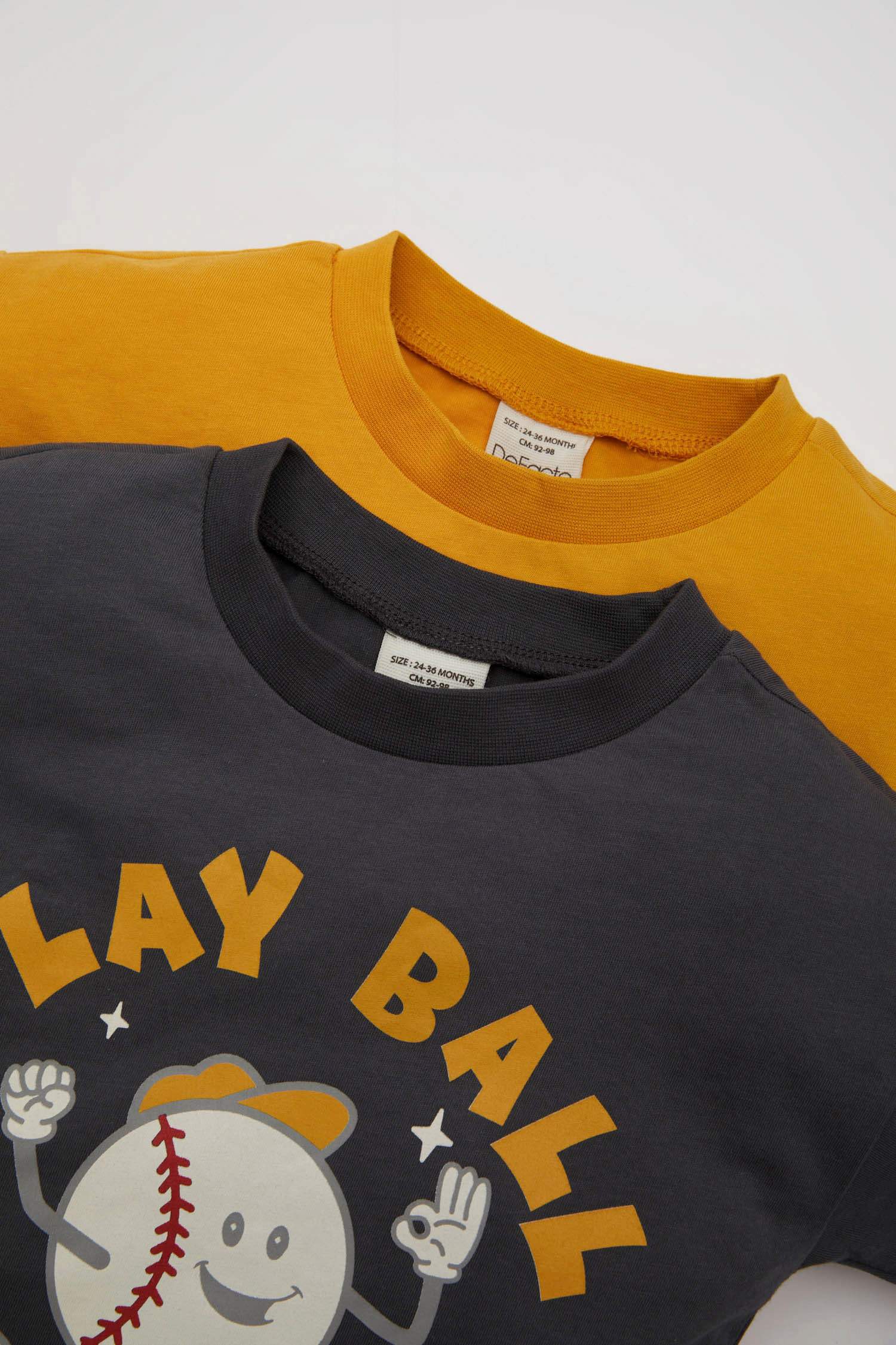 Baby Boy Sports Printed 2 Piece T-Shirt