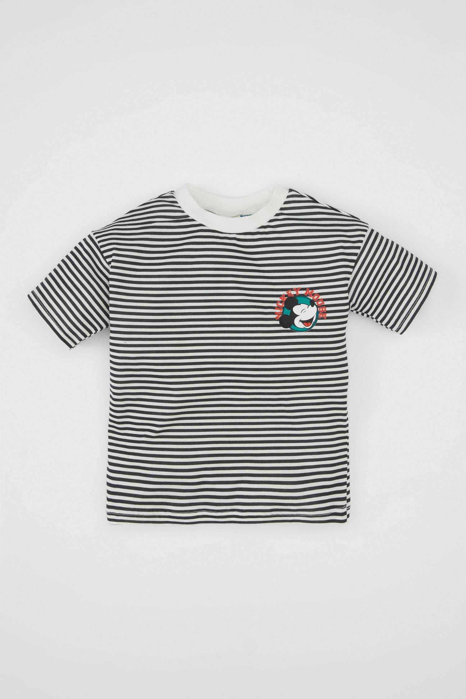 Baby Boy Disney Mickey & Minnie Striped T-Shirt