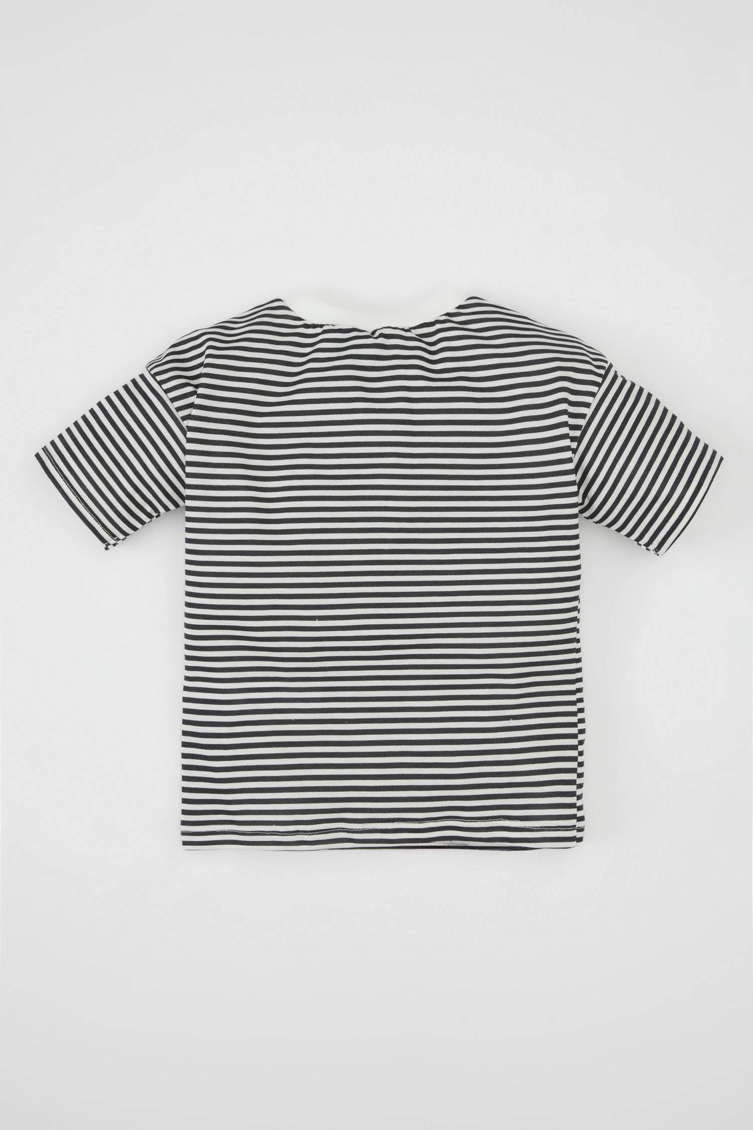 Baby Boy Disney Mickey & Minnie Striped T-Shirt