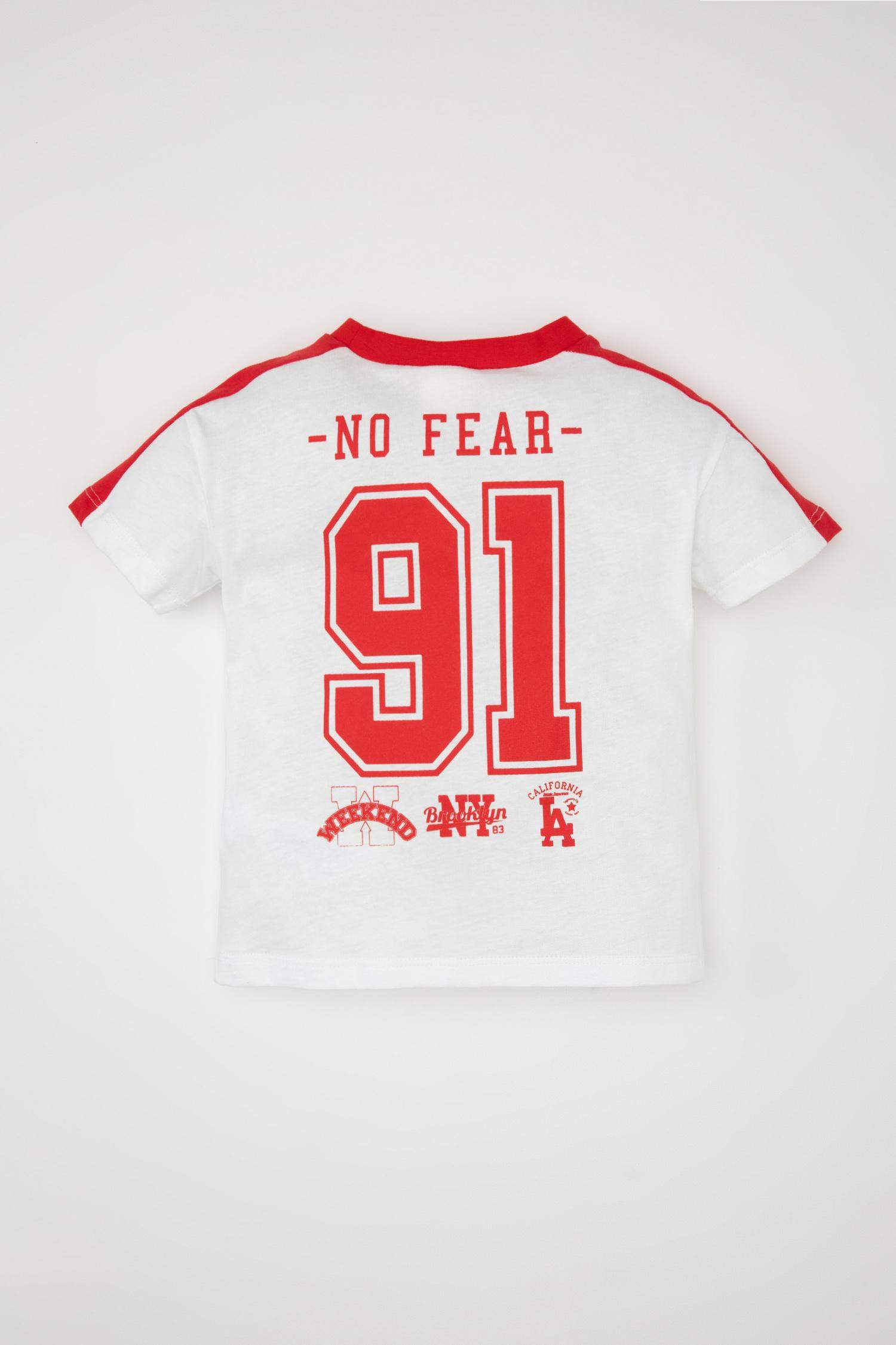 Baby Boy Regular Fit Number Patterned T-Shirt