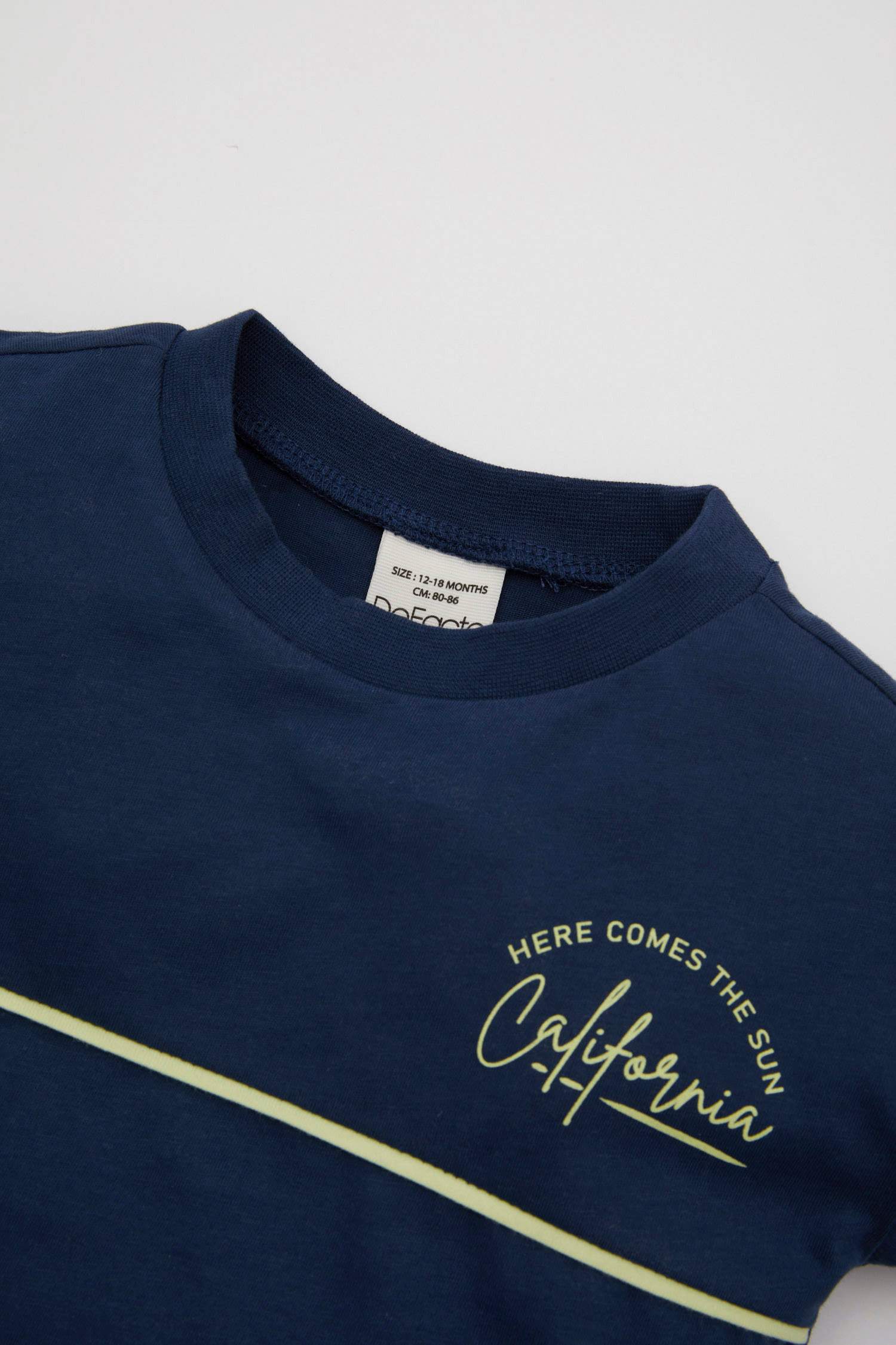 Baby Boy Printed Short Sleeve T-Shirt