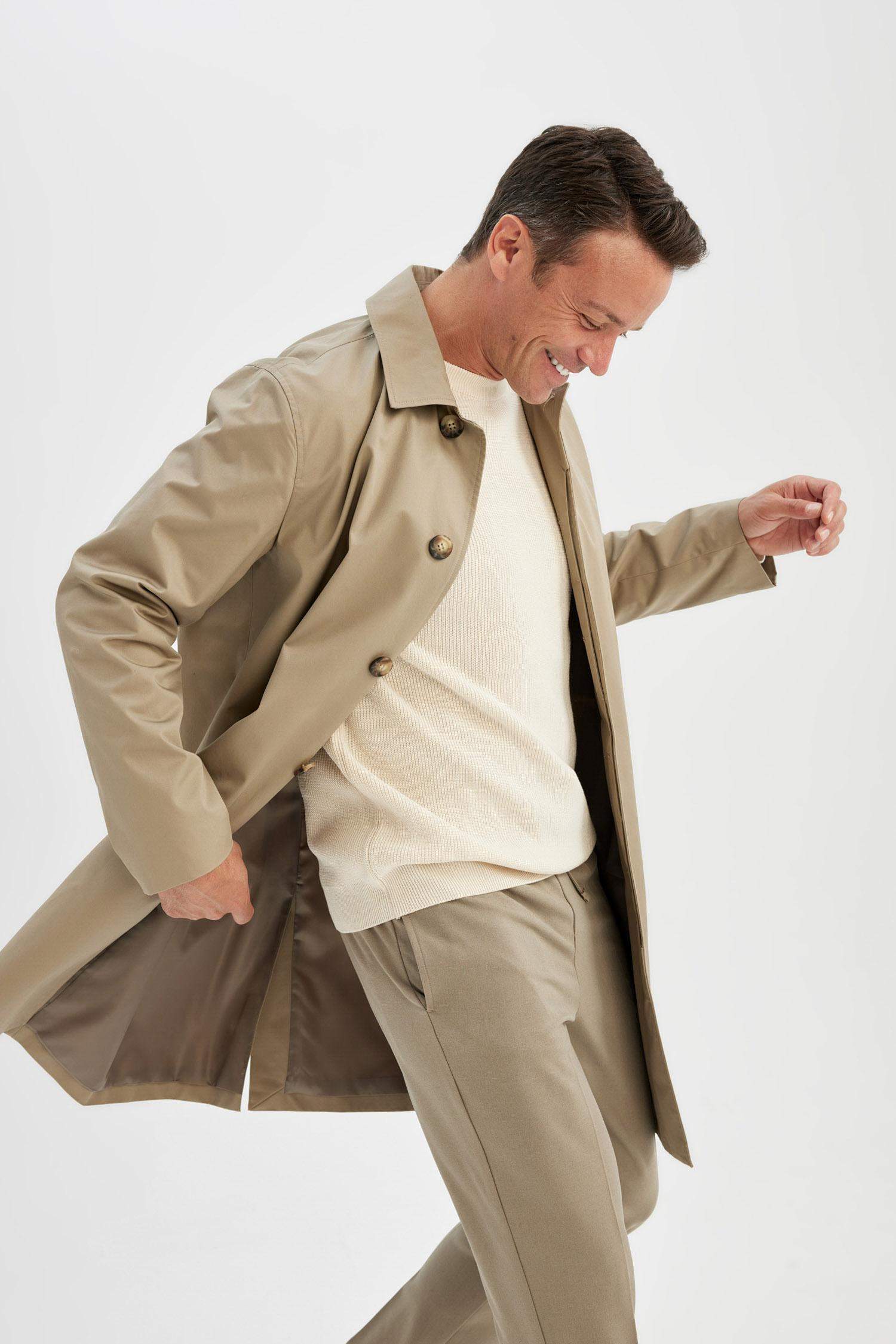 Regular Fit Cotton Coat