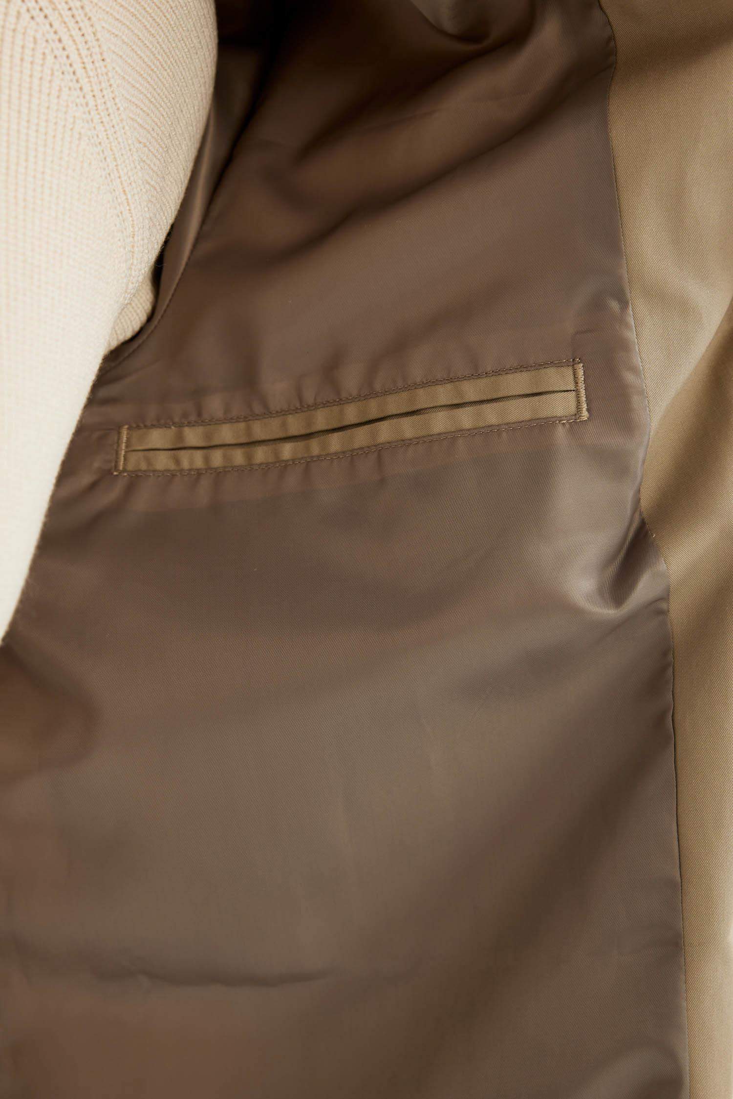 Regular Fit Cotton Coat