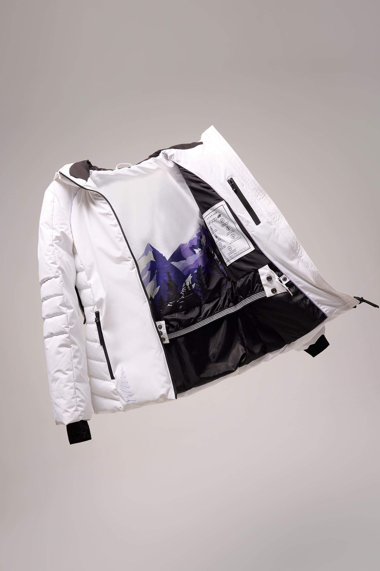 Kayak Montu Su İtici Rüzgar Geçirmez Kapüşonlu Sırt Baskılı Fermuarlı Ultra Korumalı