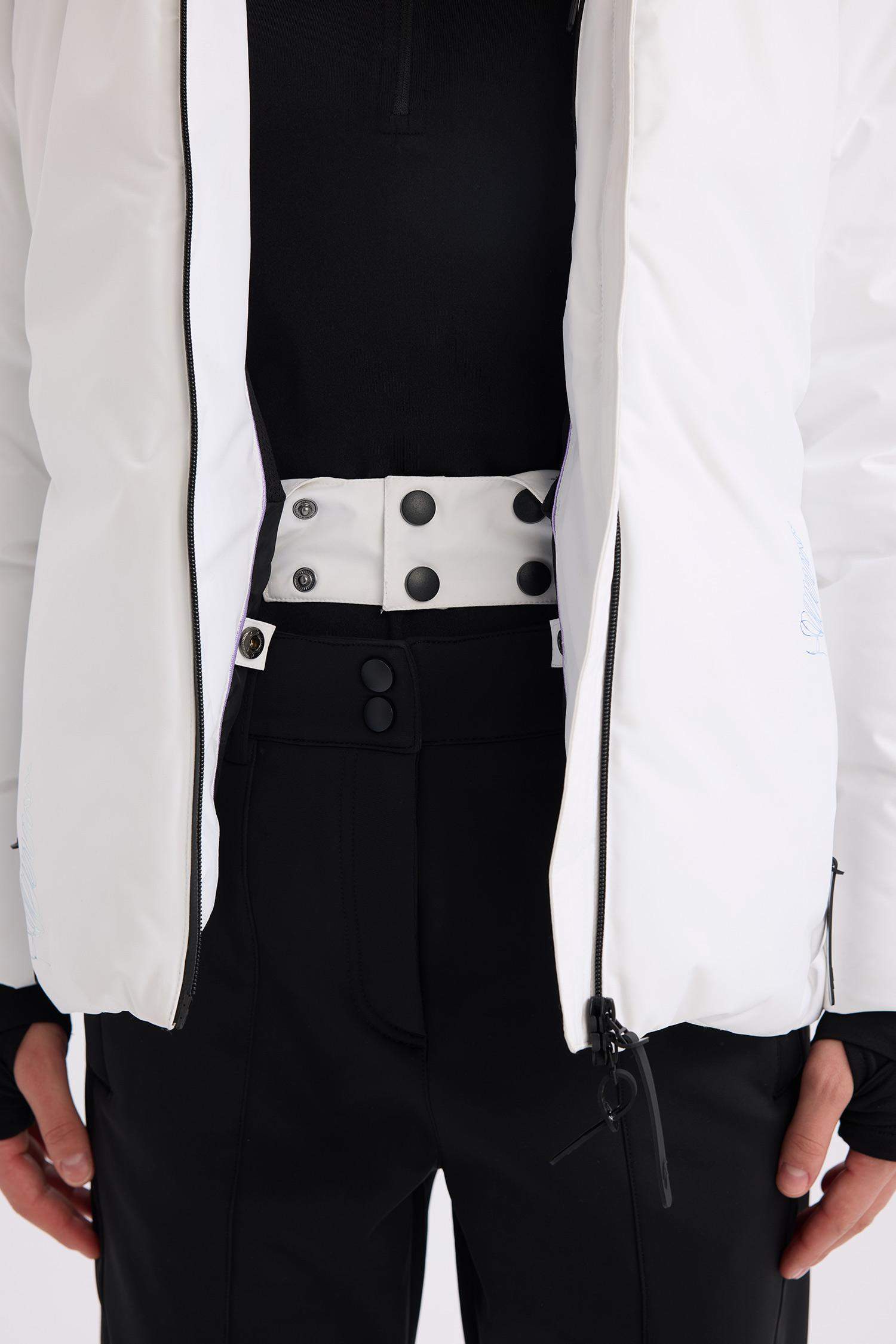 Kayak Montu Su İtici Rüzgar Geçirmez Kapüşonlu Sırt Baskılı Fermuarlı Ultra Korumalı