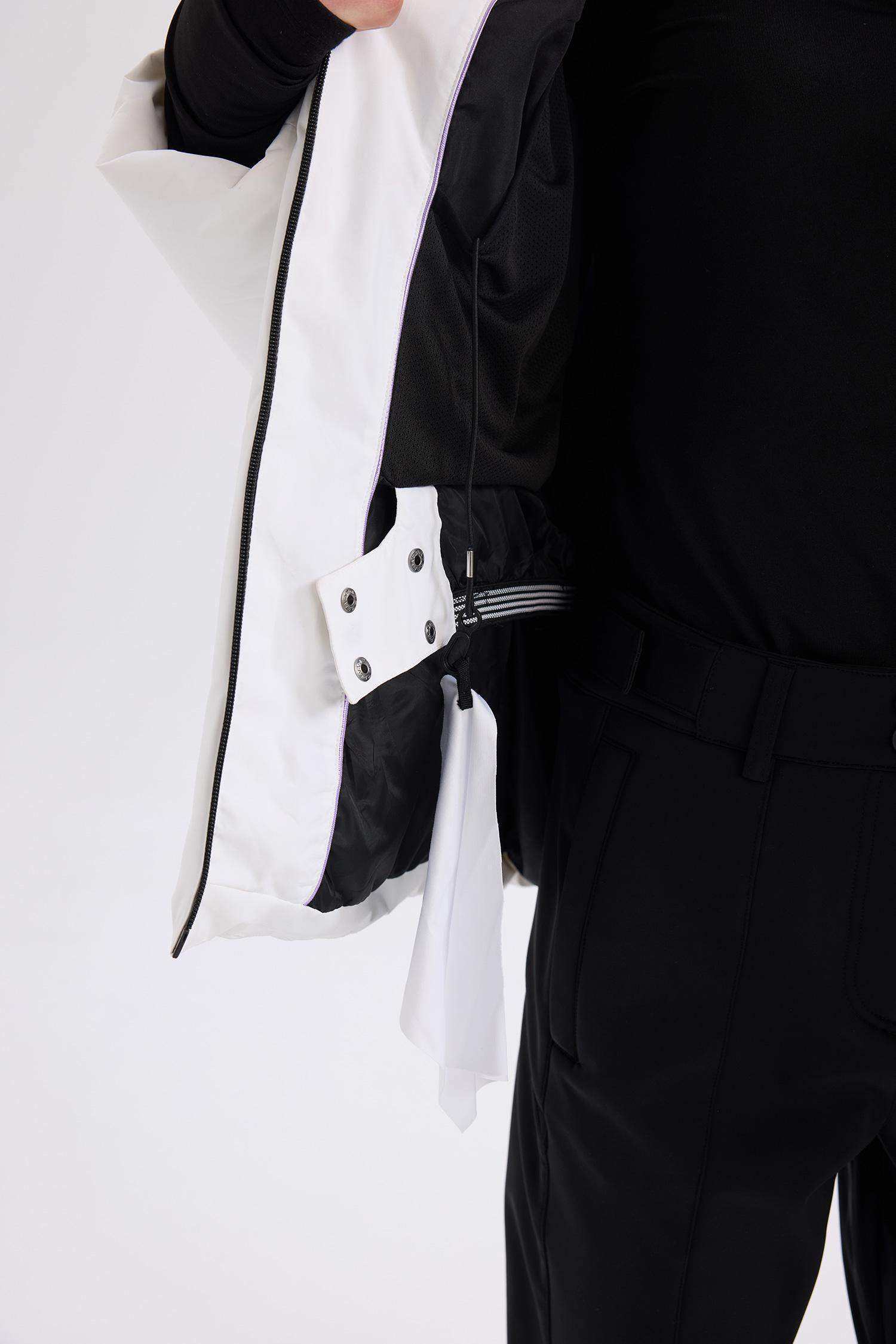 Kayak Montu Su İtici Rüzgar Geçirmez Kapüşonlu Sırt Baskılı Fermuarlı Ultra Korumalı