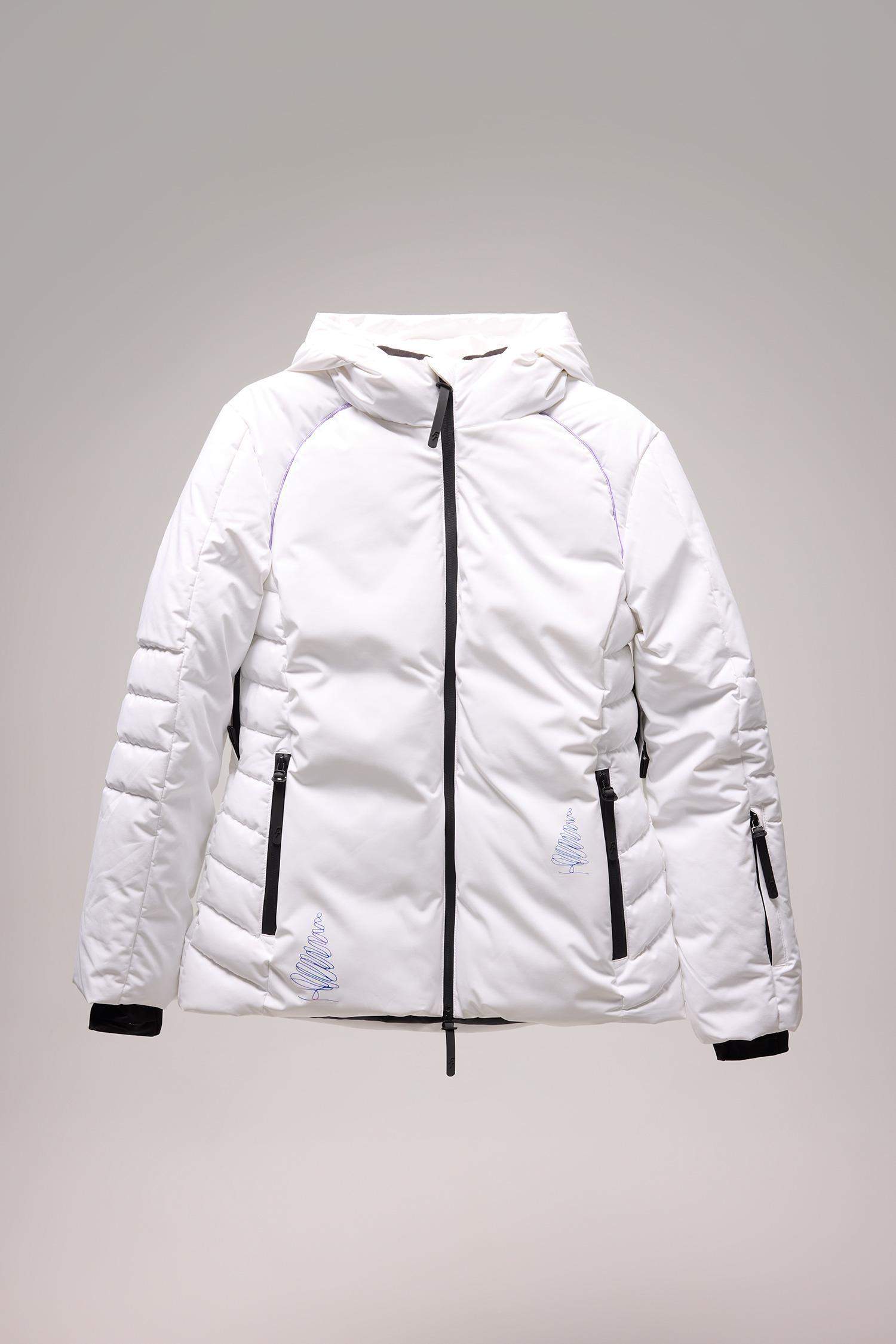 Kayak Montu Su İtici Rüzgar Geçirmez Kapüşonlu Sırt Baskılı Fermuarlı Ultra Korumalı