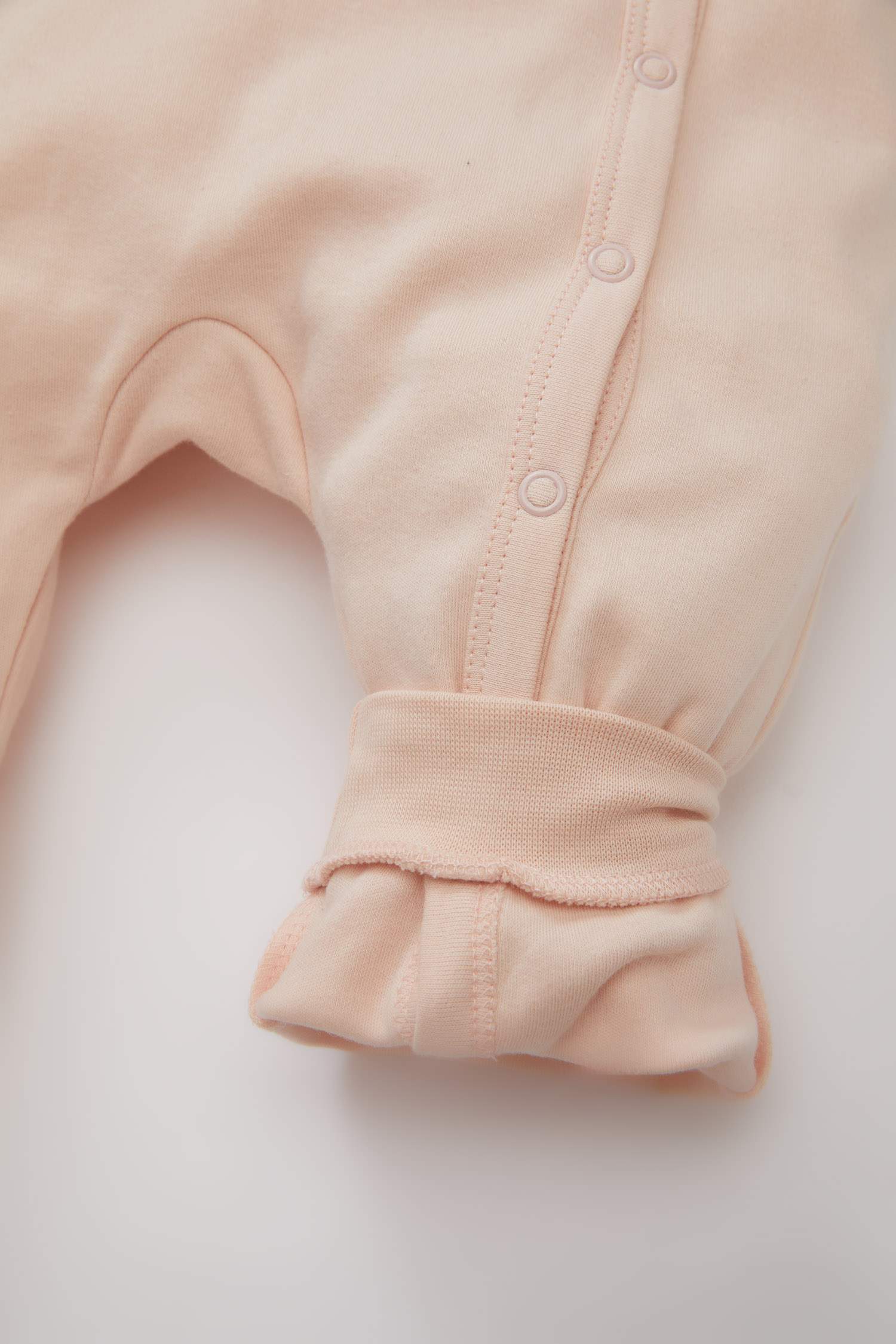 Baby Girl Heart Patterned 2 Pack Jumpsuit