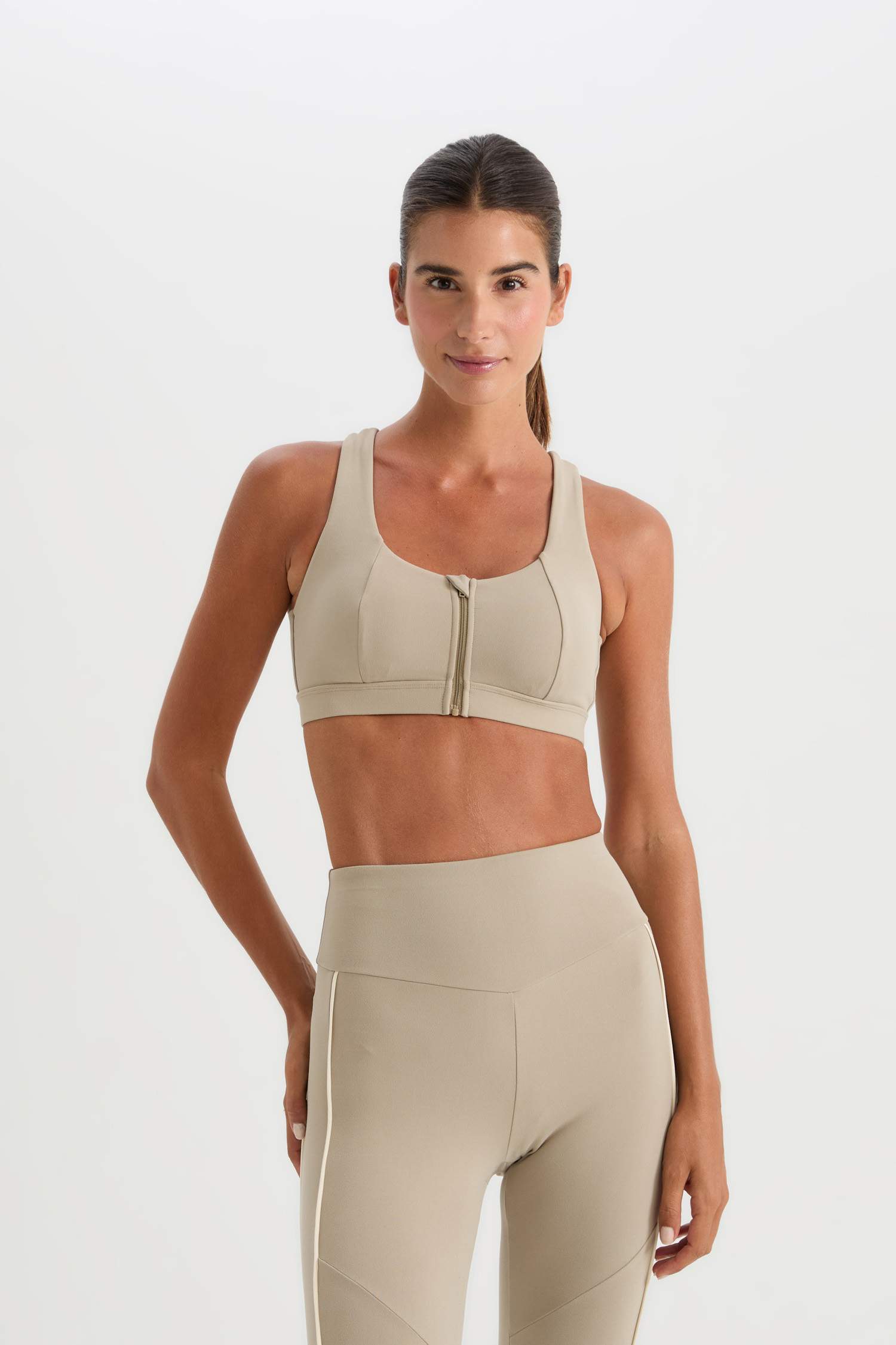 Спортивный бюстгальтер на молнии, DeFactoFit