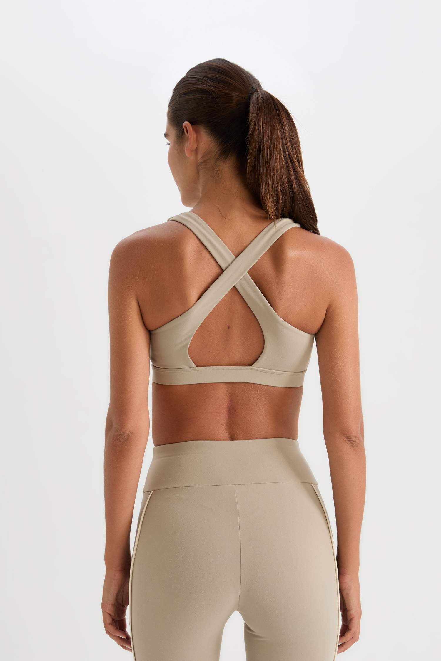 Спортивный бюстгальтер на молнии, DeFactoFit