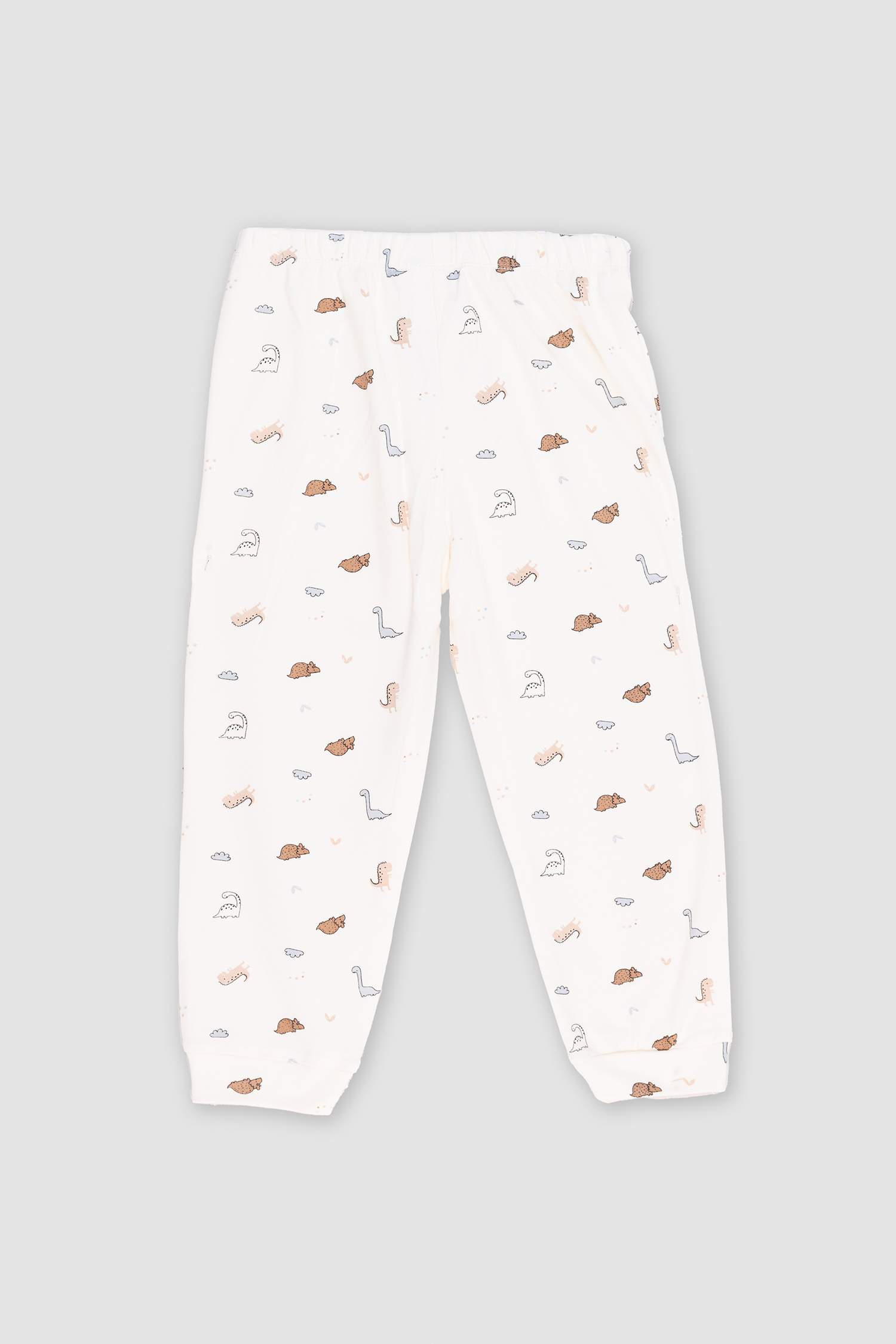 بنطلون بيبي اولادي قصة عادية بطبعة ديناصور - قطعتين