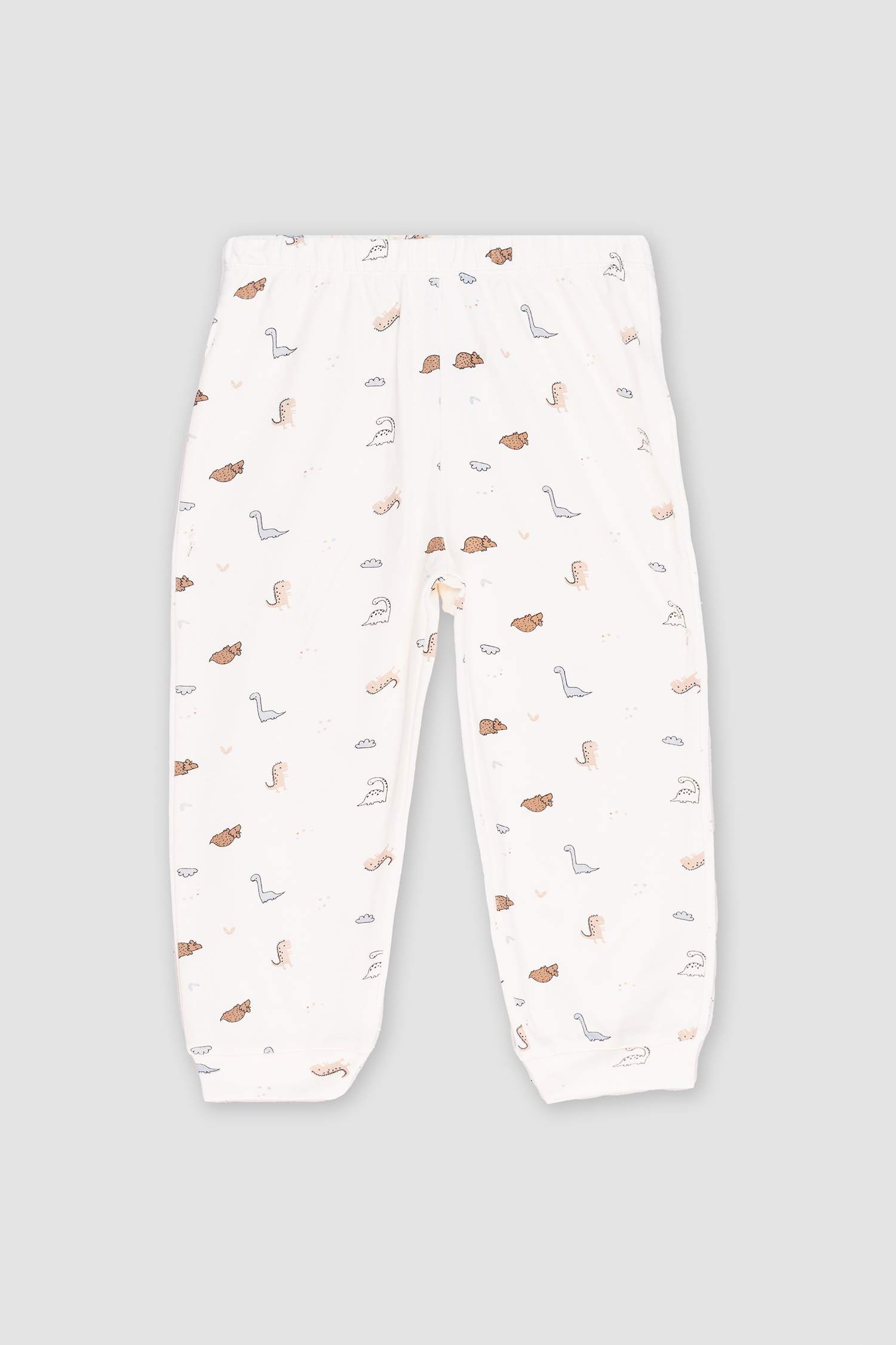 بنطلون بيبي اولادي قصة عادية بطبعة ديناصور - قطعتين