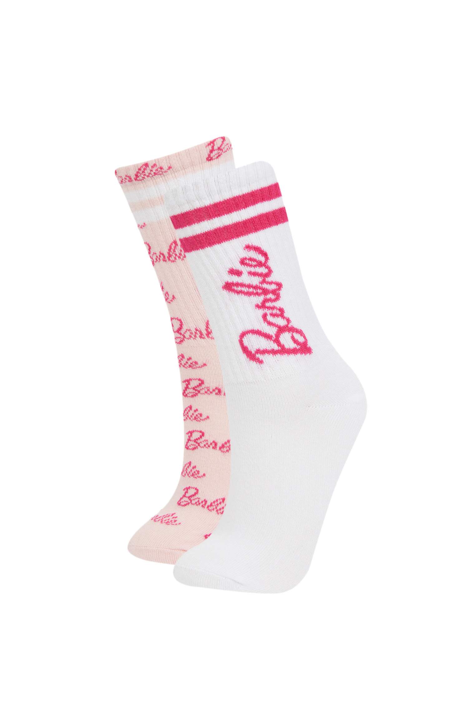 Girl Barbie 2 Piece Cotton Long Socks