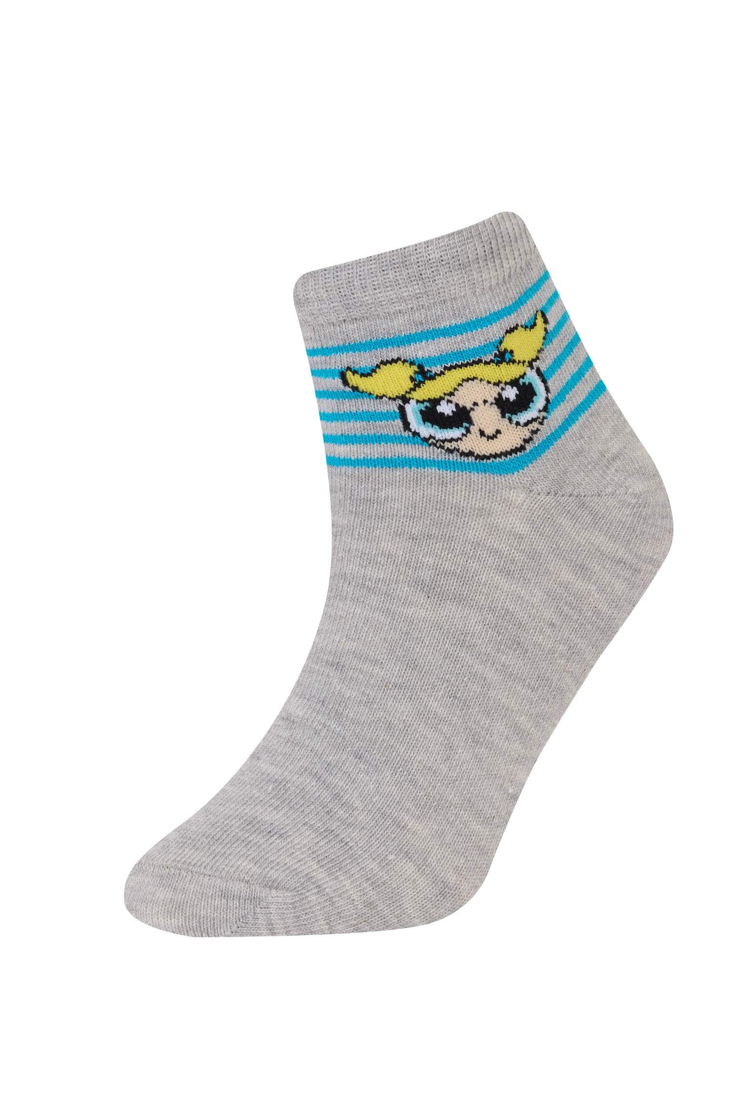 Қыздарға PowerPuff Girls Лицензиялық мақта 3 қысқа мойын