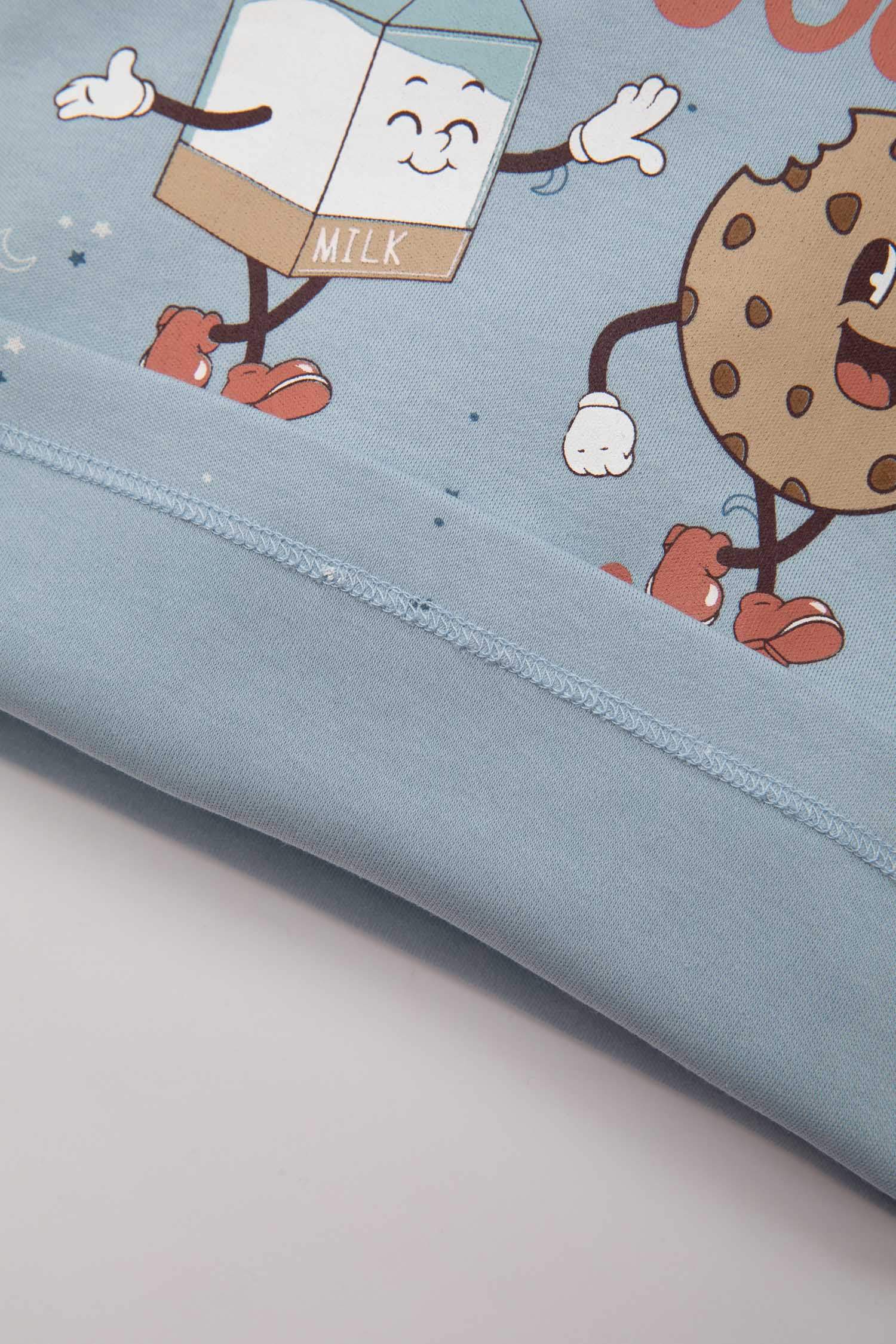 Пижама с принтом для малышей мальчиков