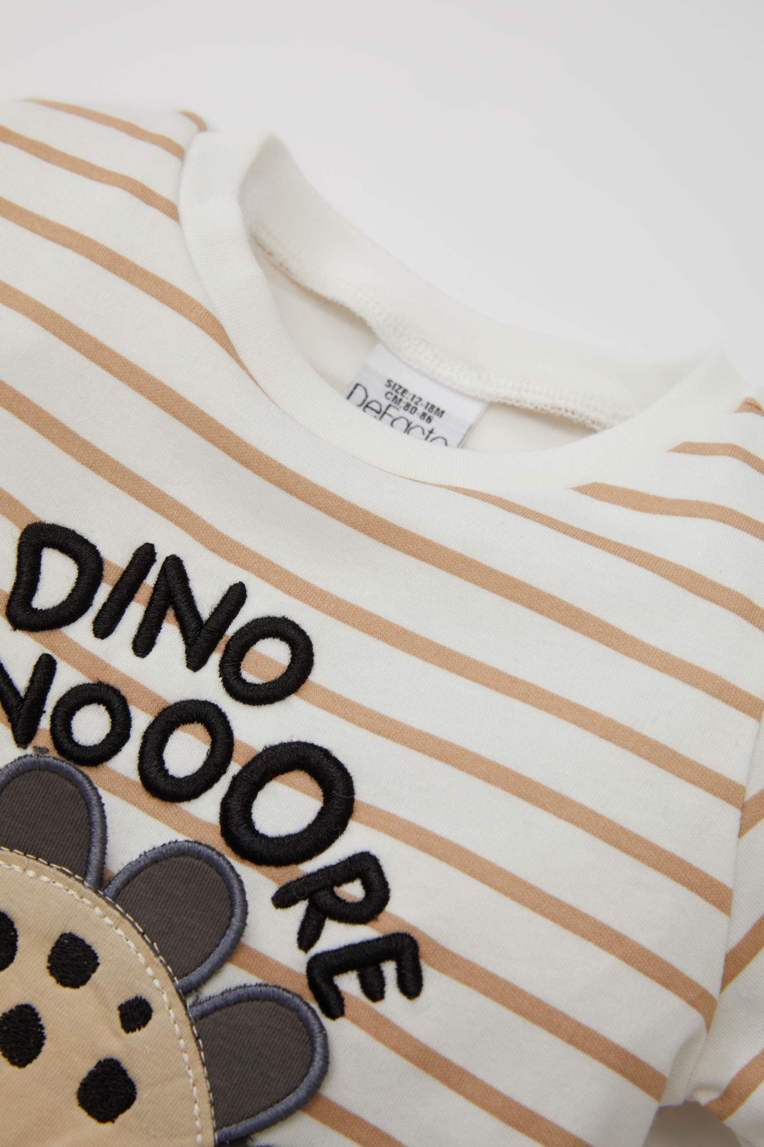 سيت بجامة ولادي مخطط محبوك - قطعتين