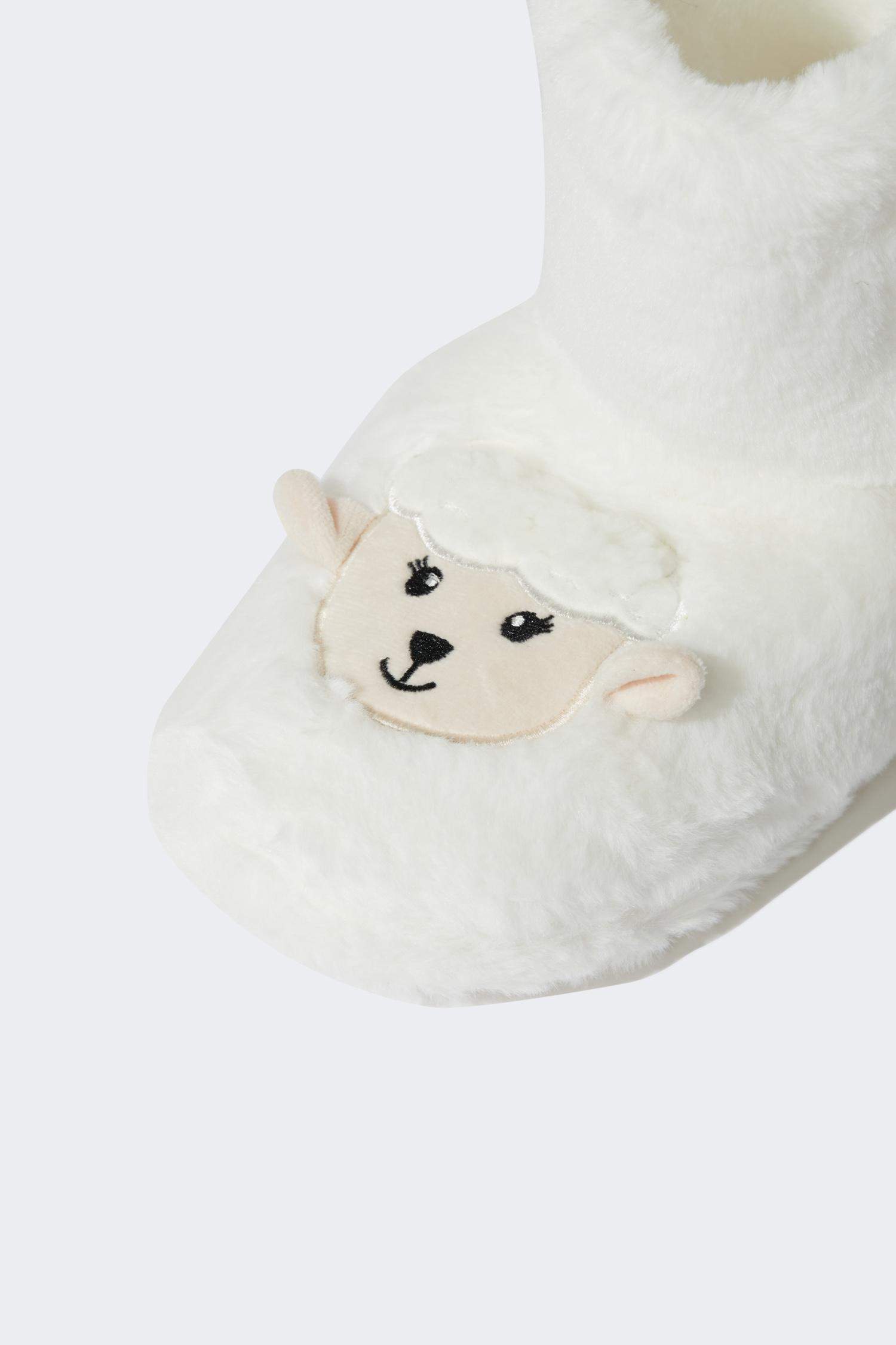 Pantoufles hautes à Semelle Plate pour Femme