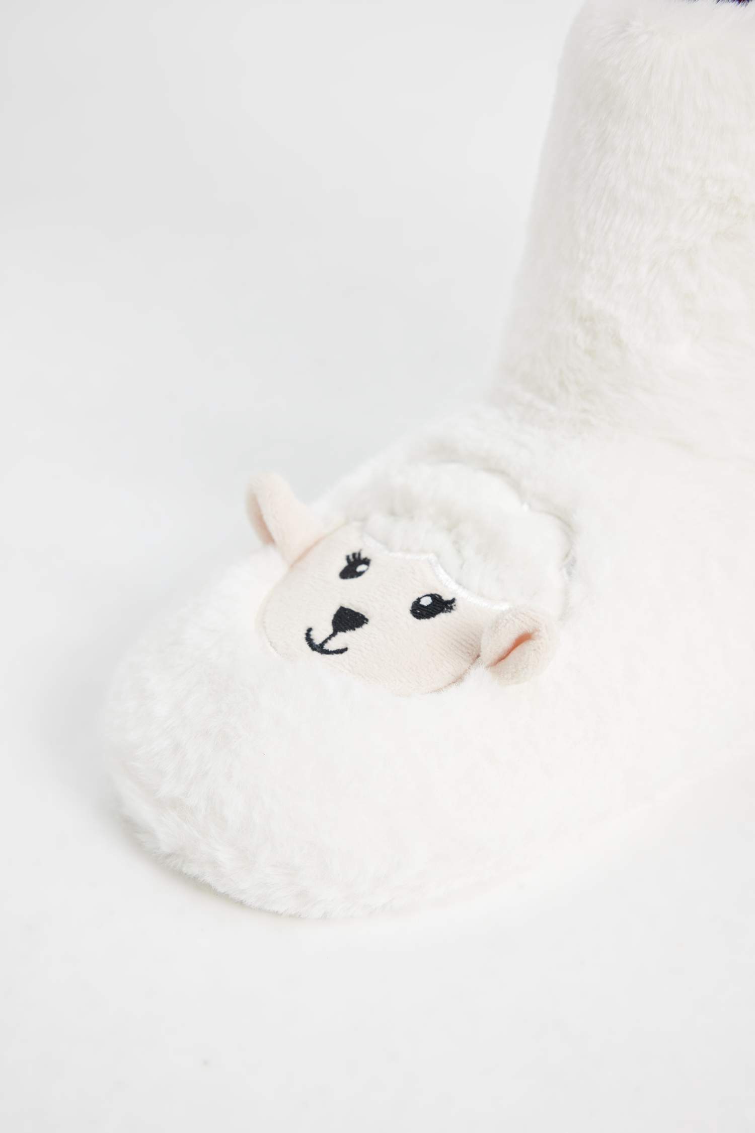 Pantoufles hautes à Semelle Plate pour Femme