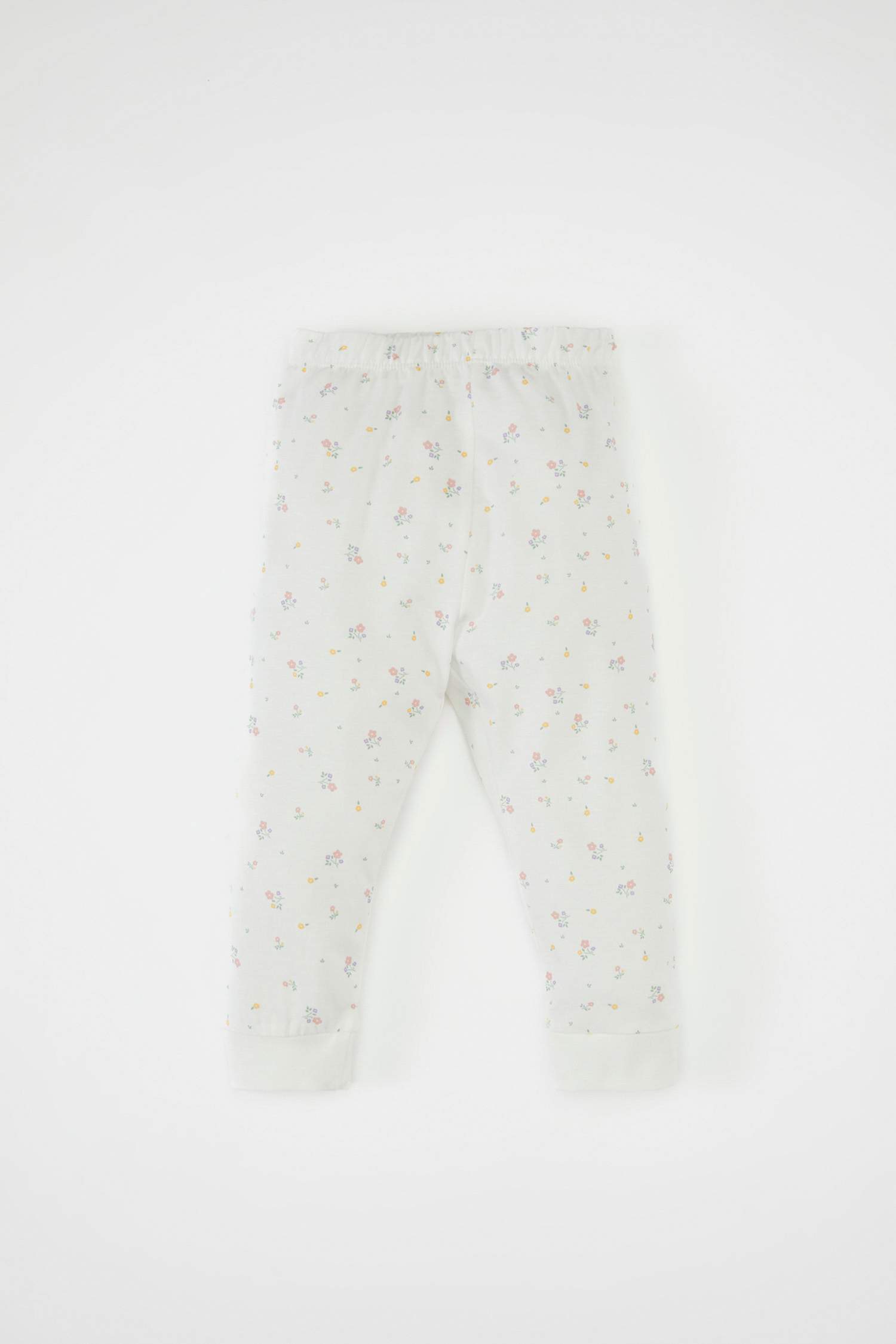 Baby Girl Floral Cotton 2 Piece Pajama Set